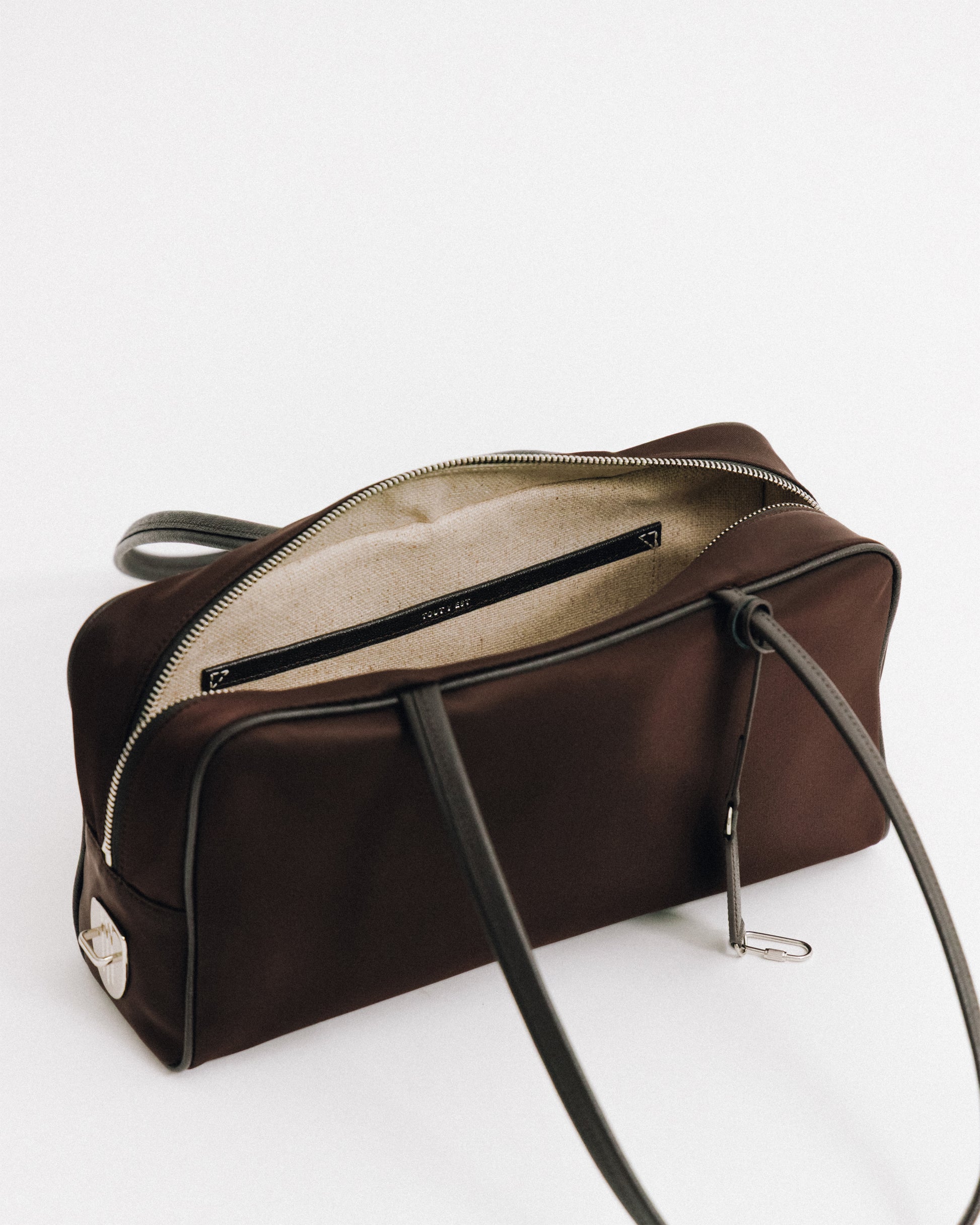 SAC LOQUET NYLON SMALL BROWN
