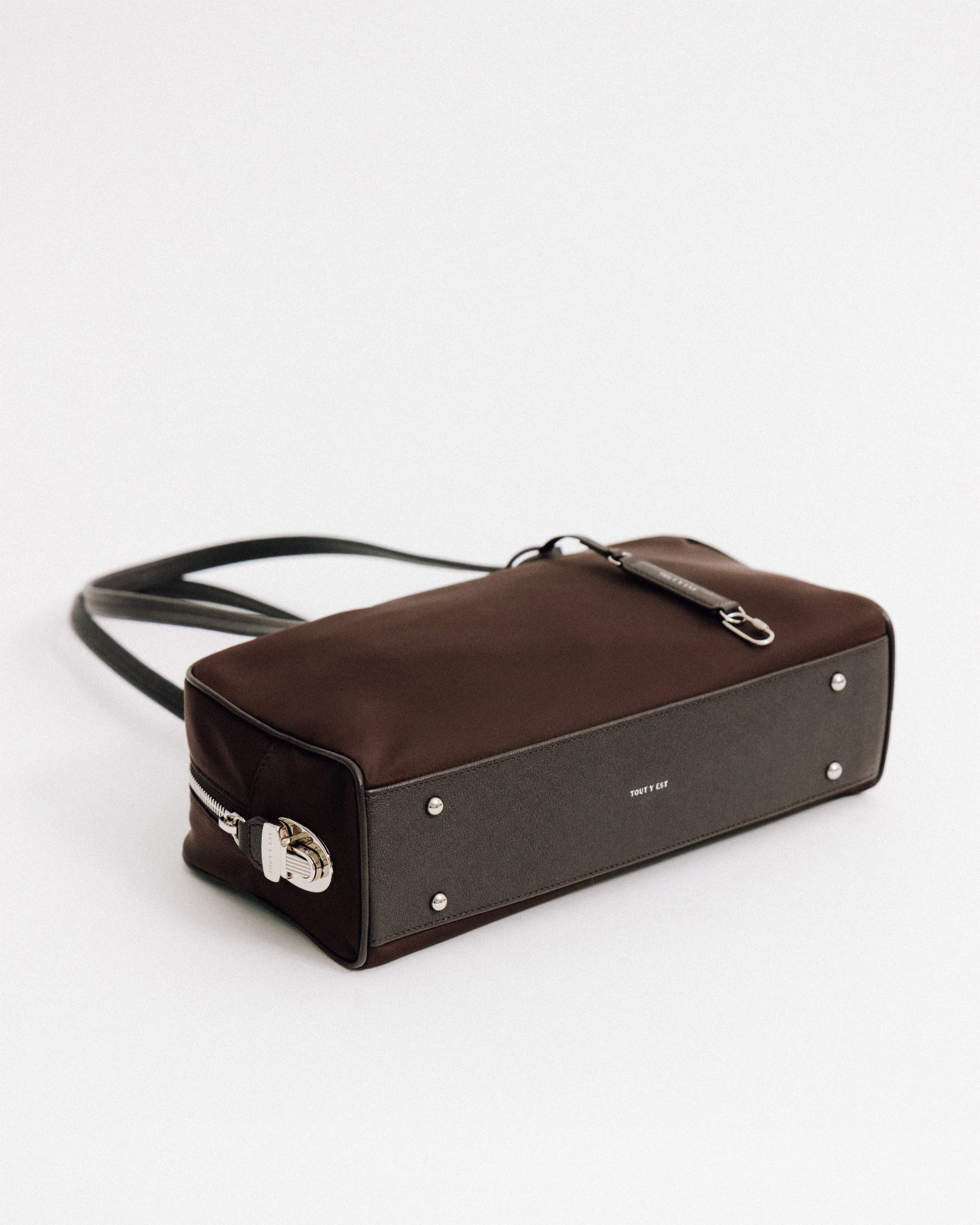 SAC LOQUET NYLON SMALL BROWN