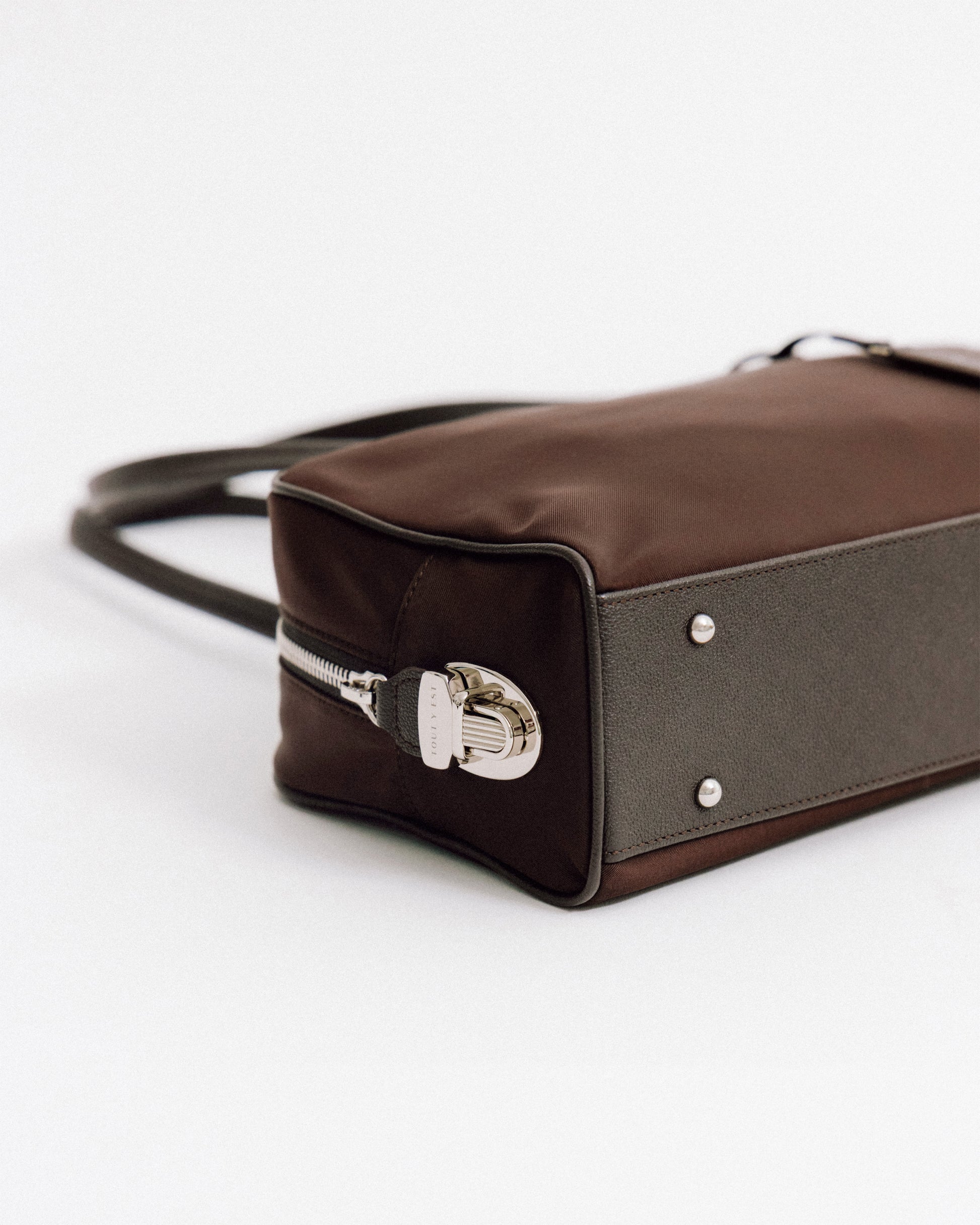 SAC LOQUET NYLON SMALL BROWN