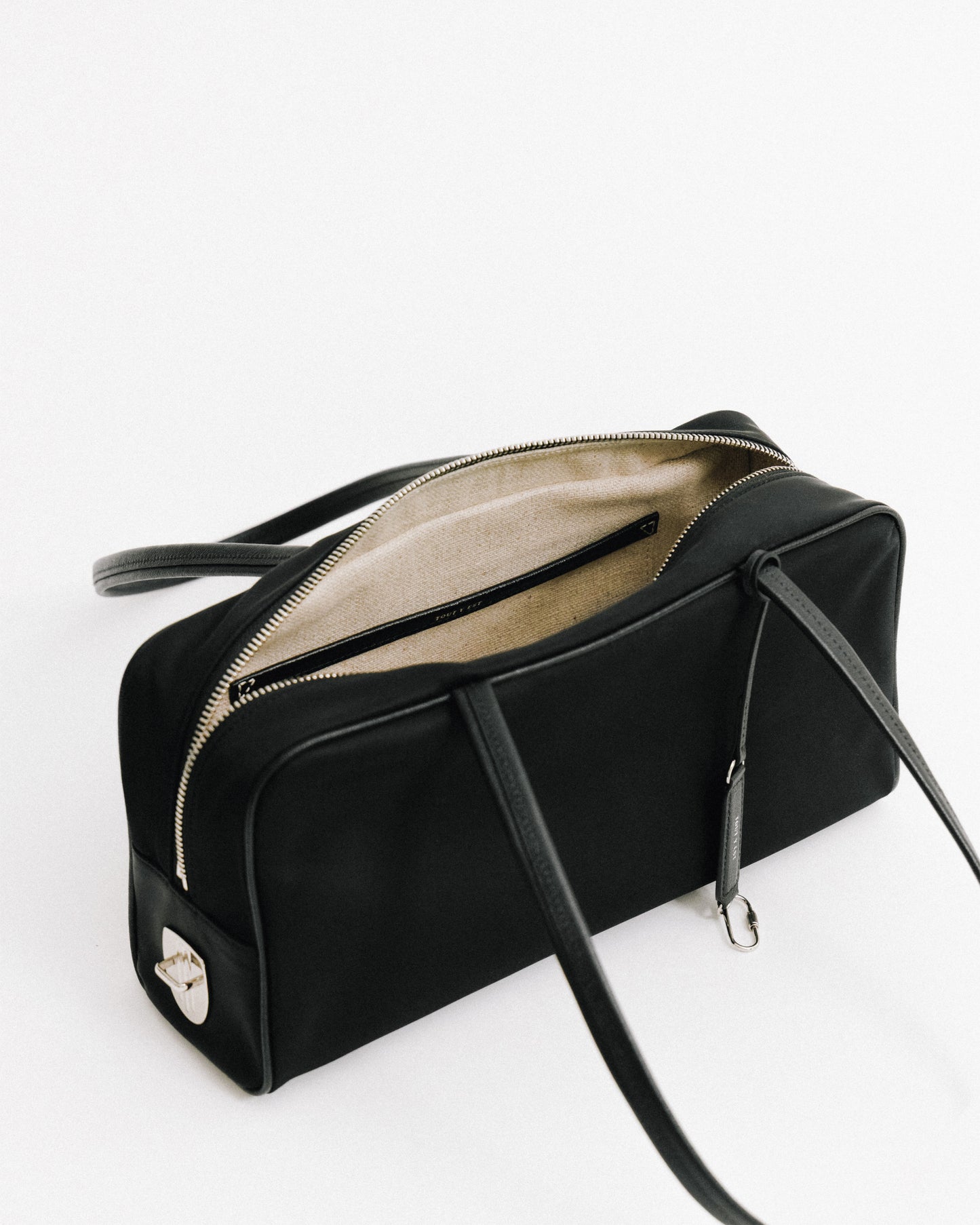 SAC LOQUET NYLON SMALL BLACK