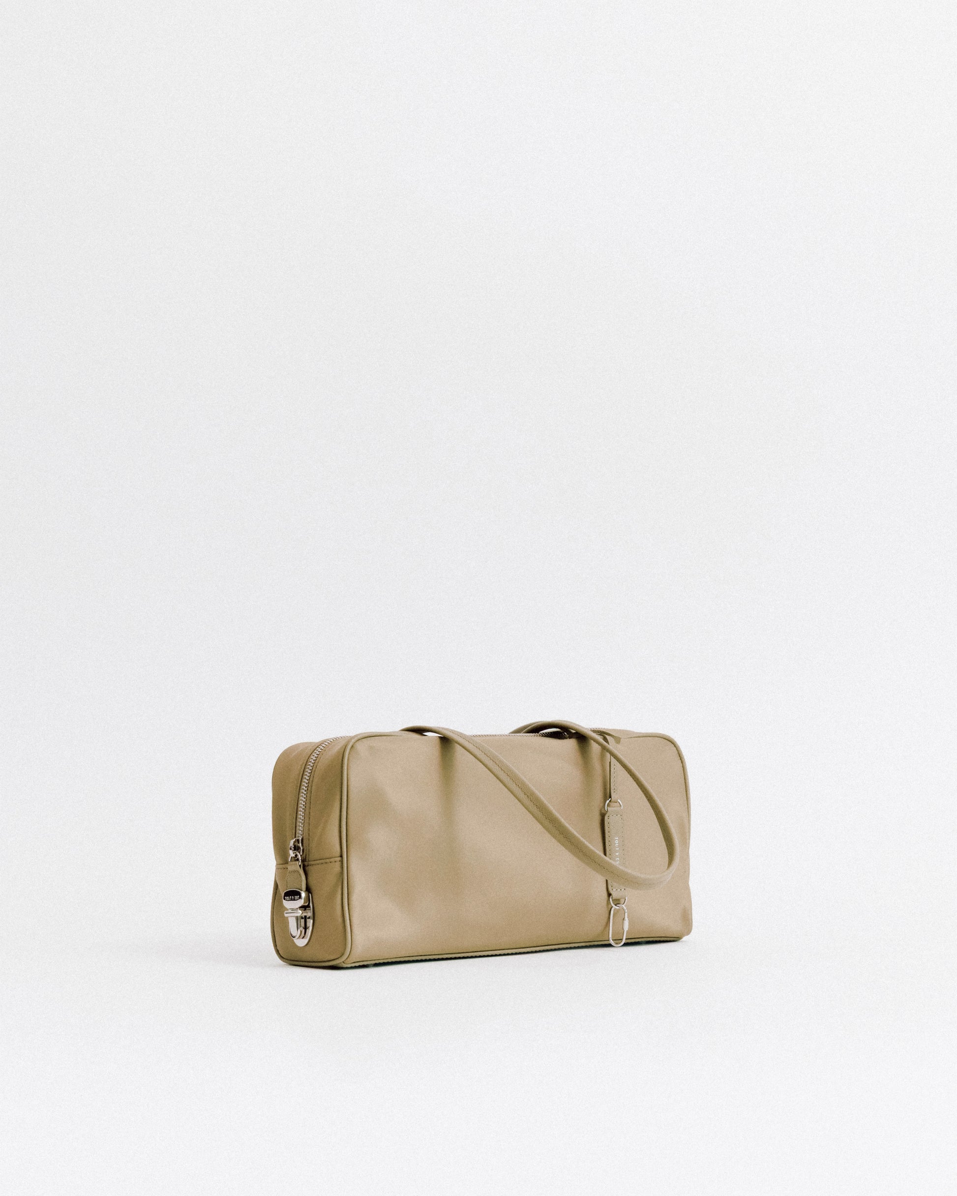 SAC LOQUET NYLON SMALL BEIGE