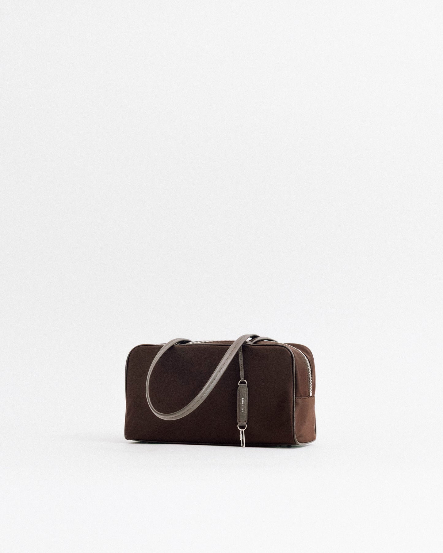 SAC LOQUET NYLON SMALL BROWN