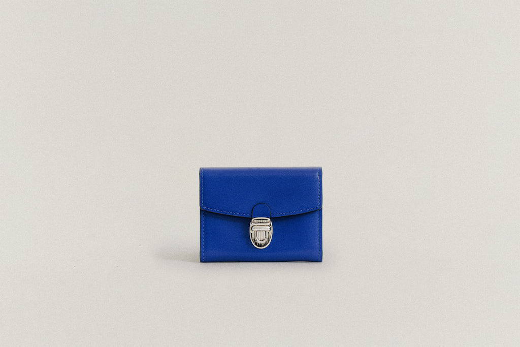 PORTE CARTES LOQUET BLUE