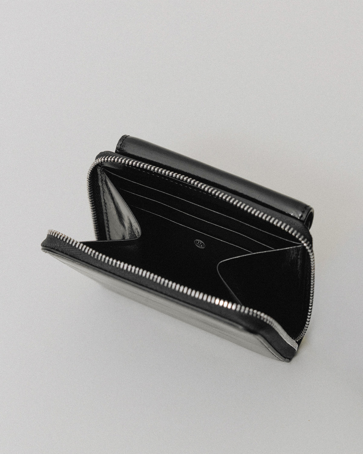 PORTE CARTES LOQUET ZIPPÉ BLACK