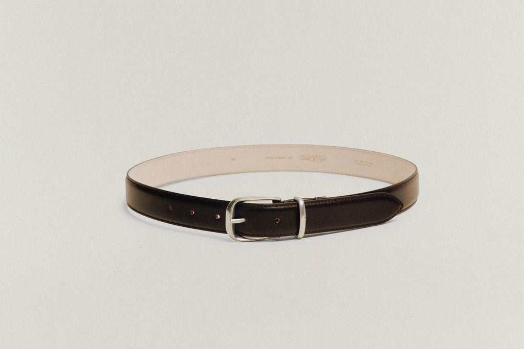 CEINTURE LISSE BROWN