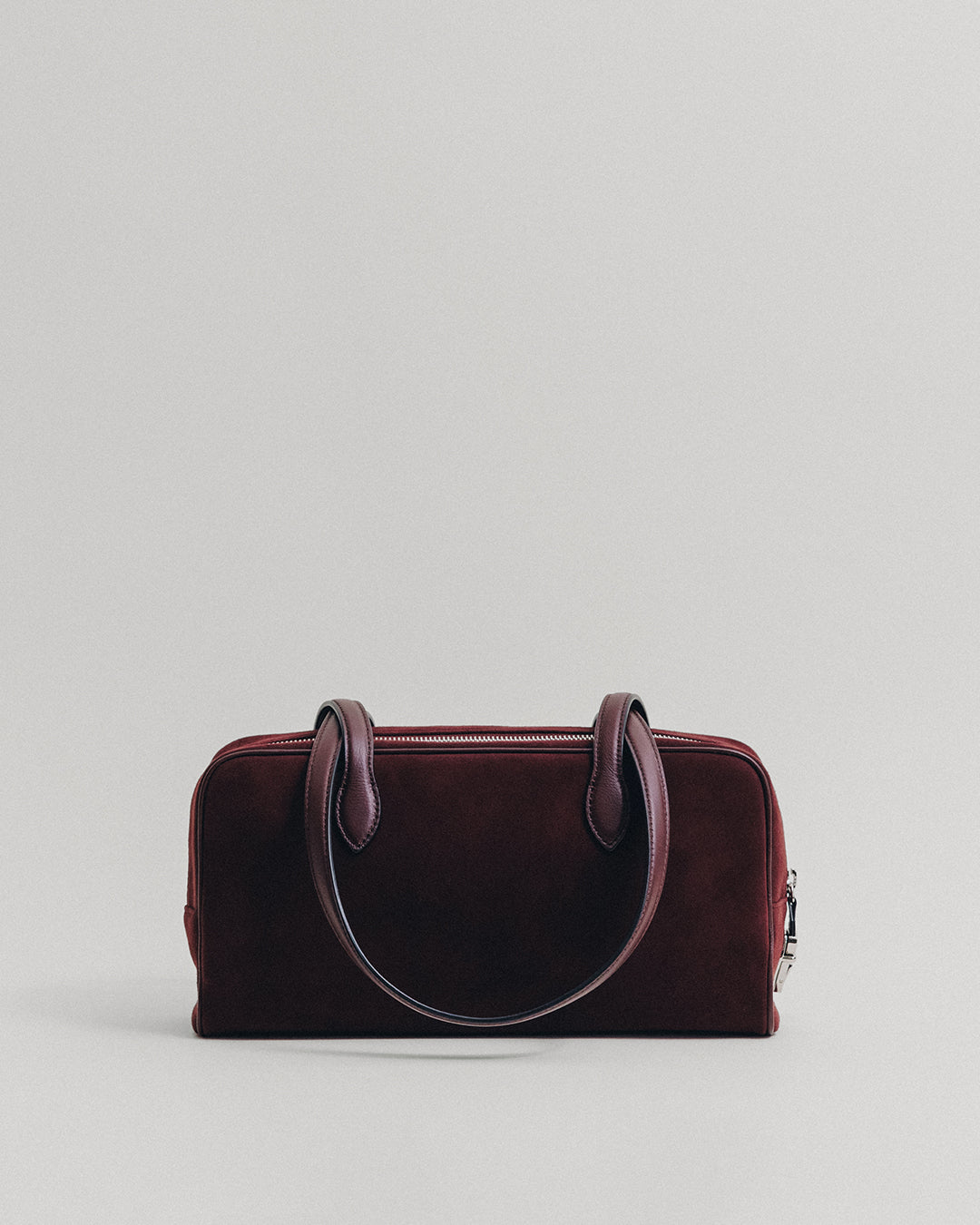 SAC LOQUET SMALL SUEDE BURGUNDY