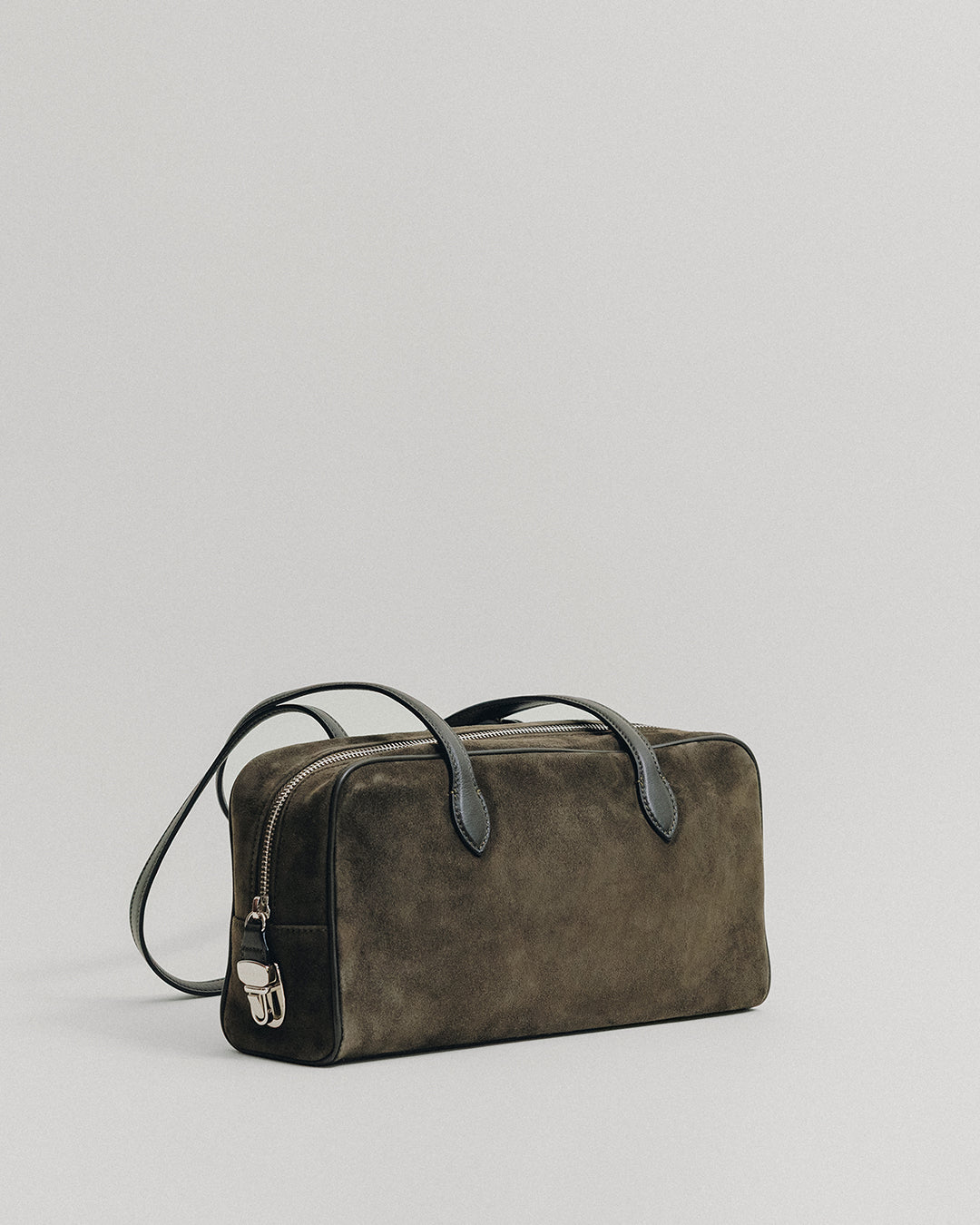 SAC LOQUET SMALL SUEDE KHAKI