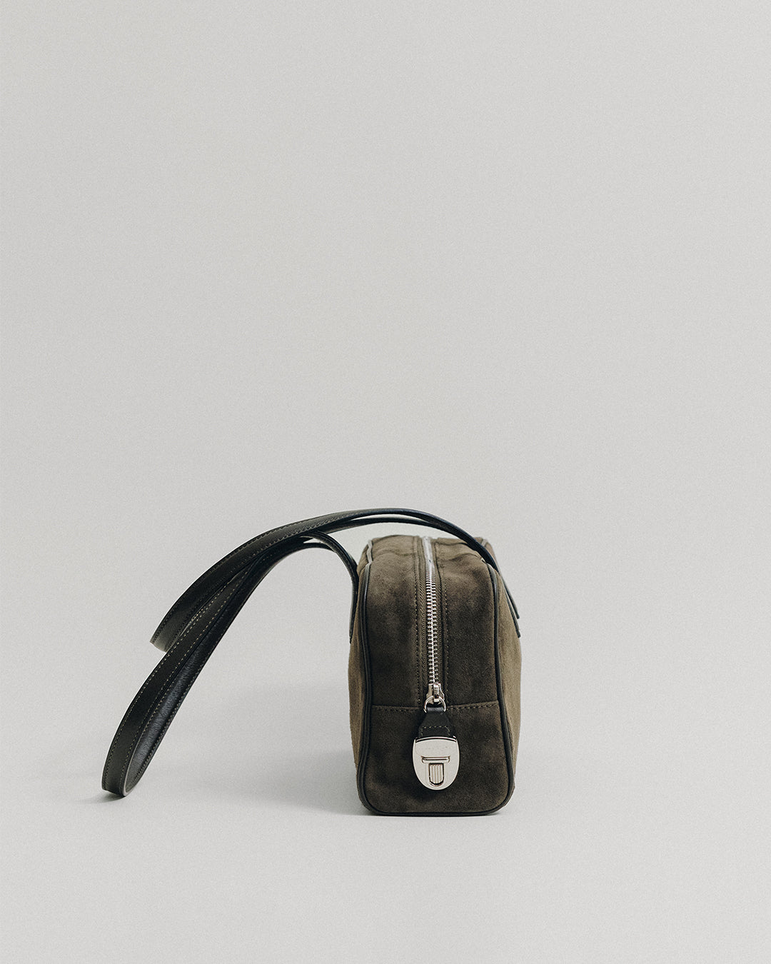 SAC LOQUET SMALL SUEDE KHAKI