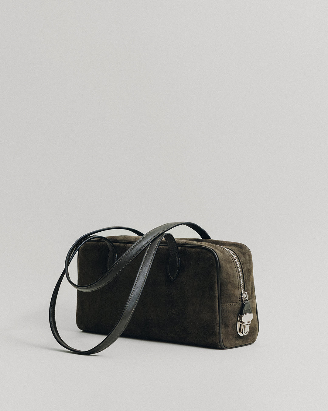 SAC LOQUET SMALL SUEDE KHAKI