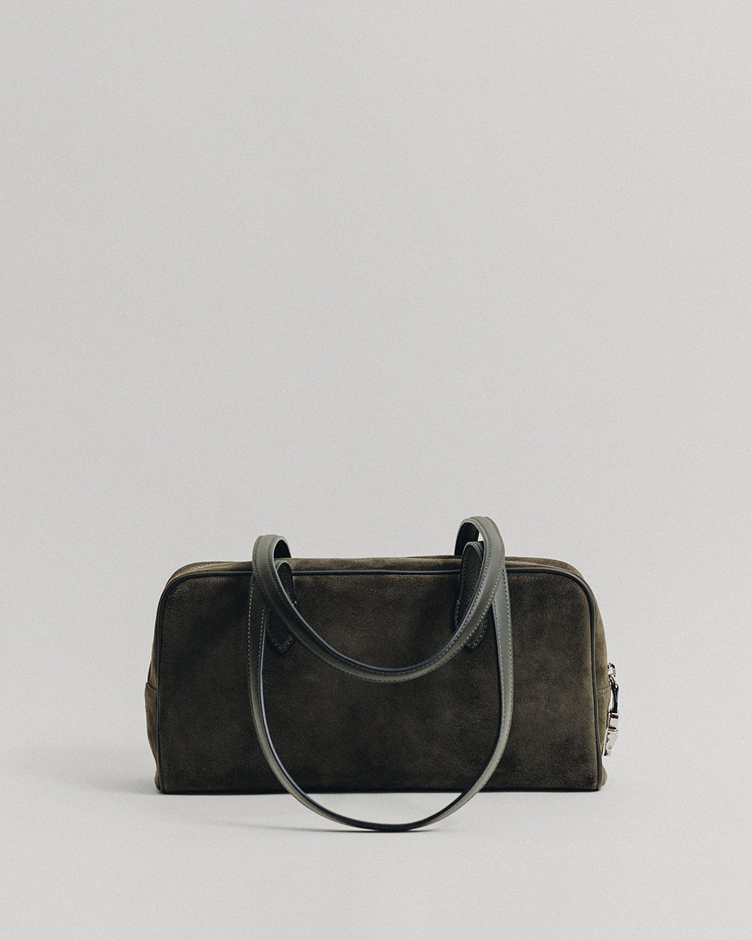 SAC LOQUET SMALL SUEDE KHAKI