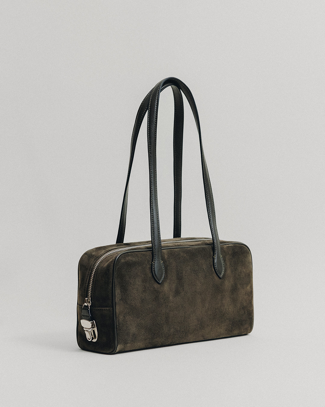 SAC LOQUET SMALL SUEDE KHAKI