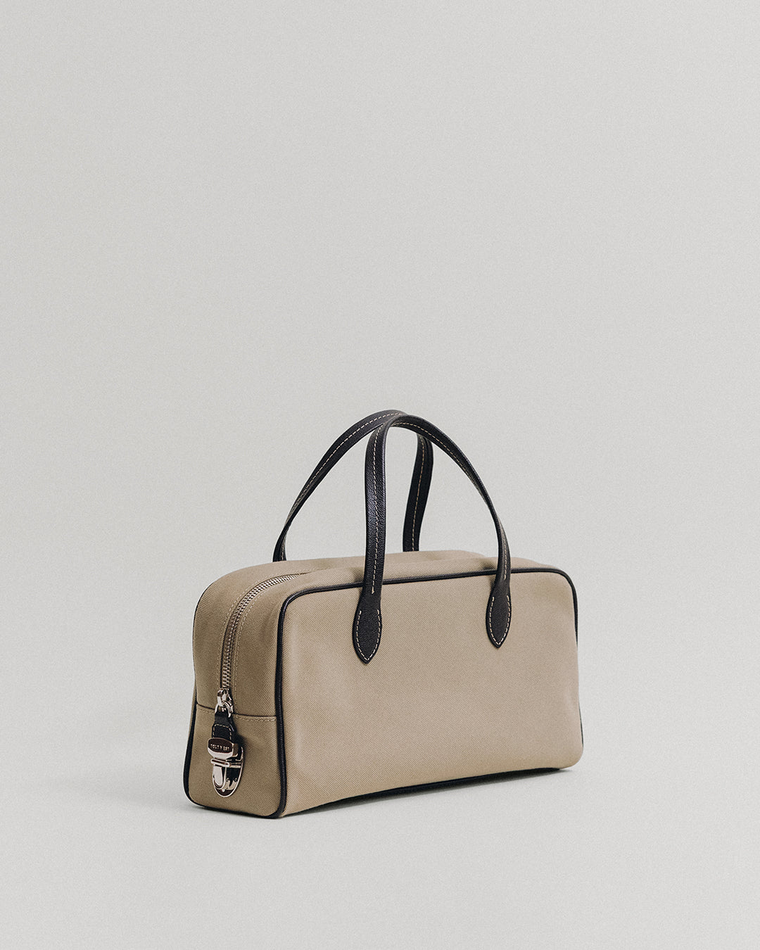 SAC LOQUET TOILE SMALL BEIGE