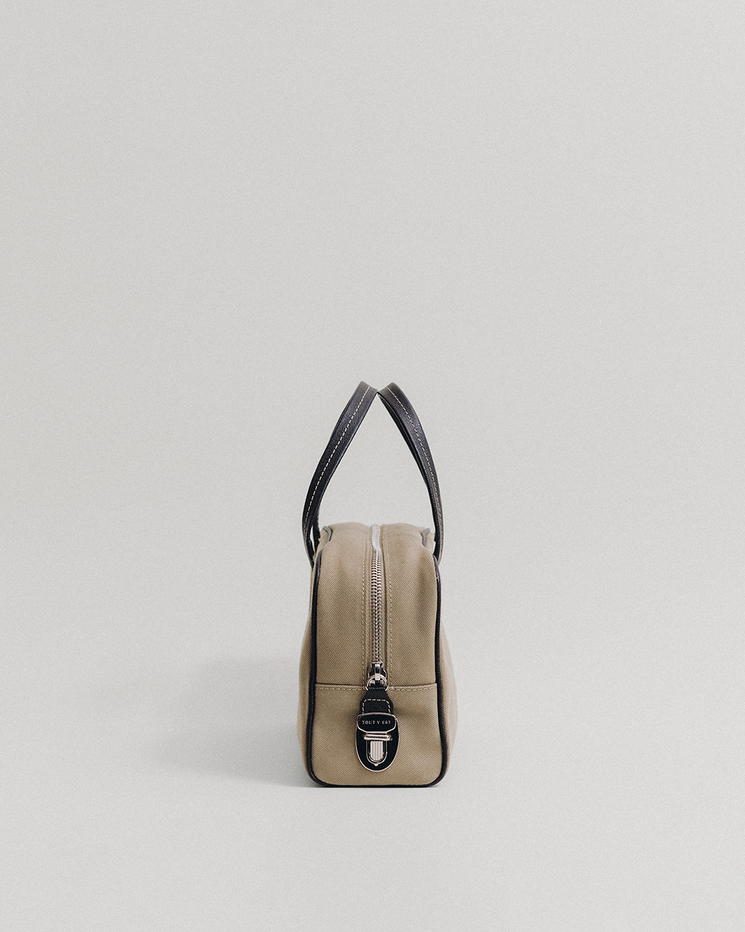 SAC LOQUET TOILE SMALL BEIGE