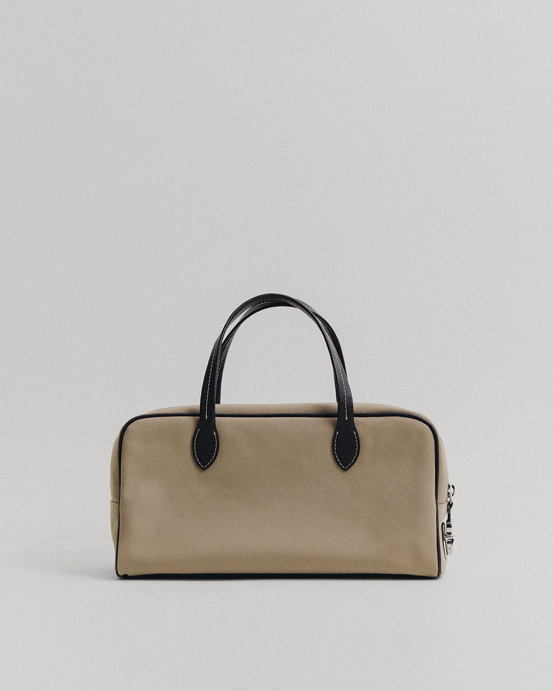 SAC LOQUET TOILE SMALL BEIGE
