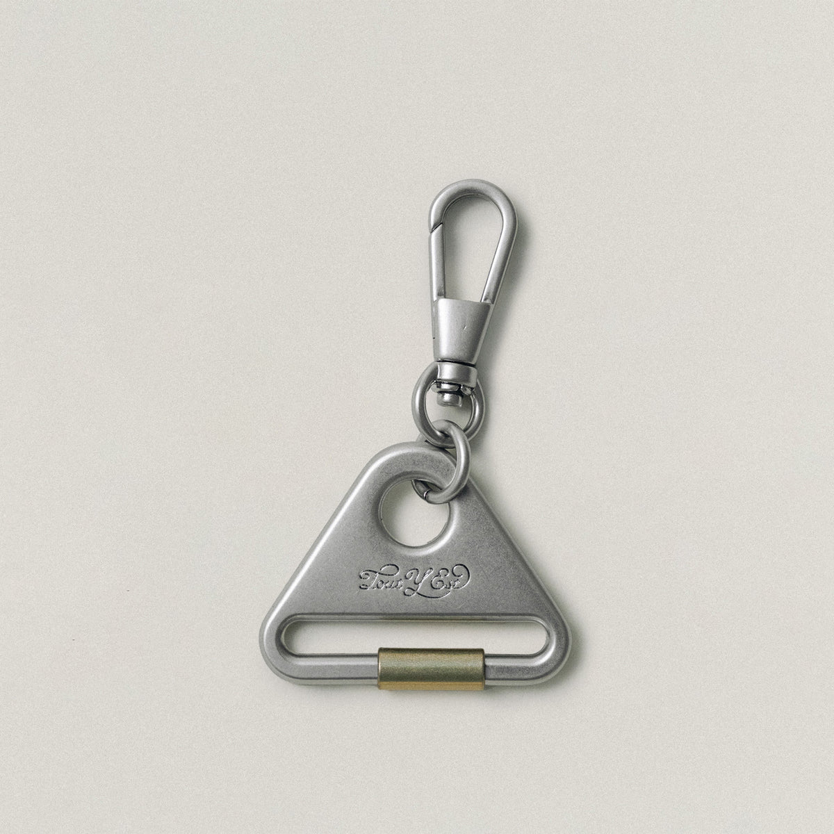 PORTE CLÉS TRIANGLE SILVER