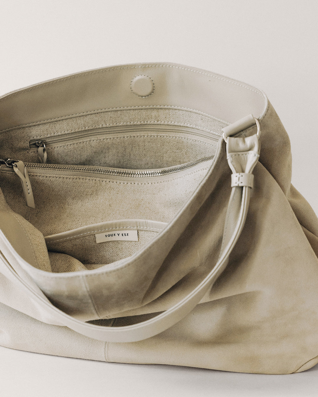 SAC NACELLE SUEDE BEIGE