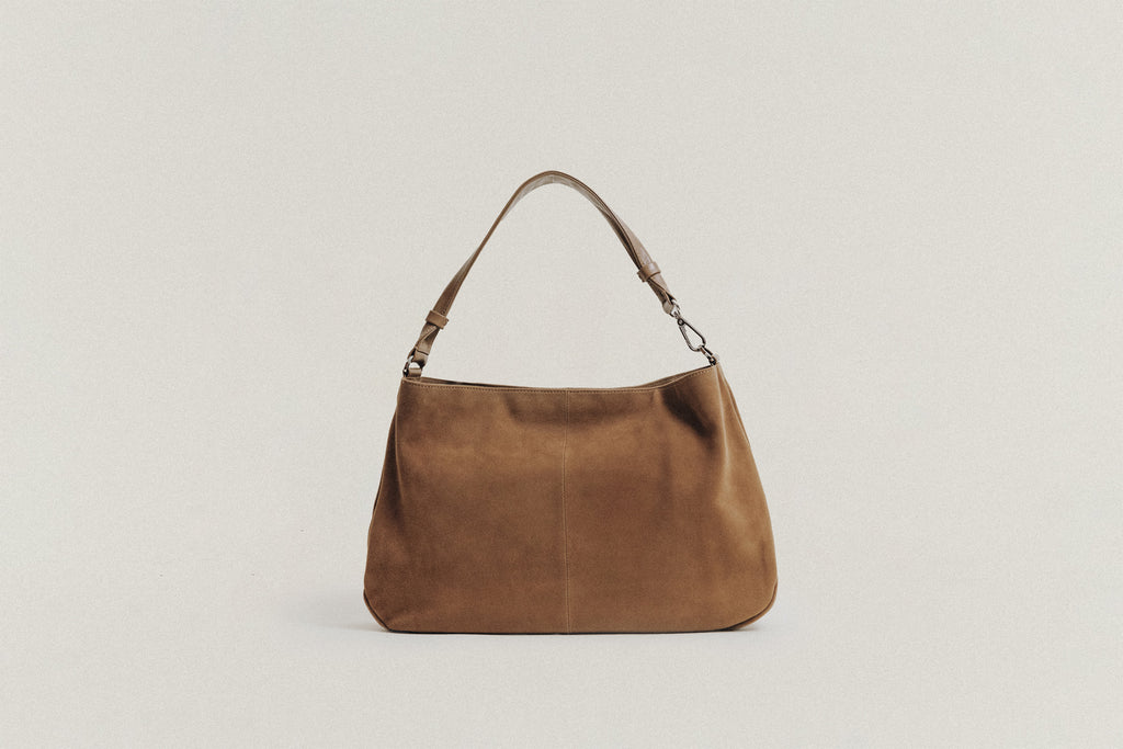 SAC NACELLE SUEDE CAMEL
