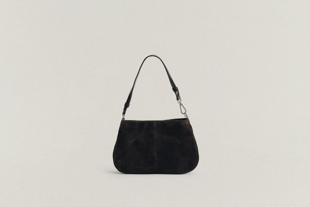 SAC NACELLE MINI SUEDE BROWN
