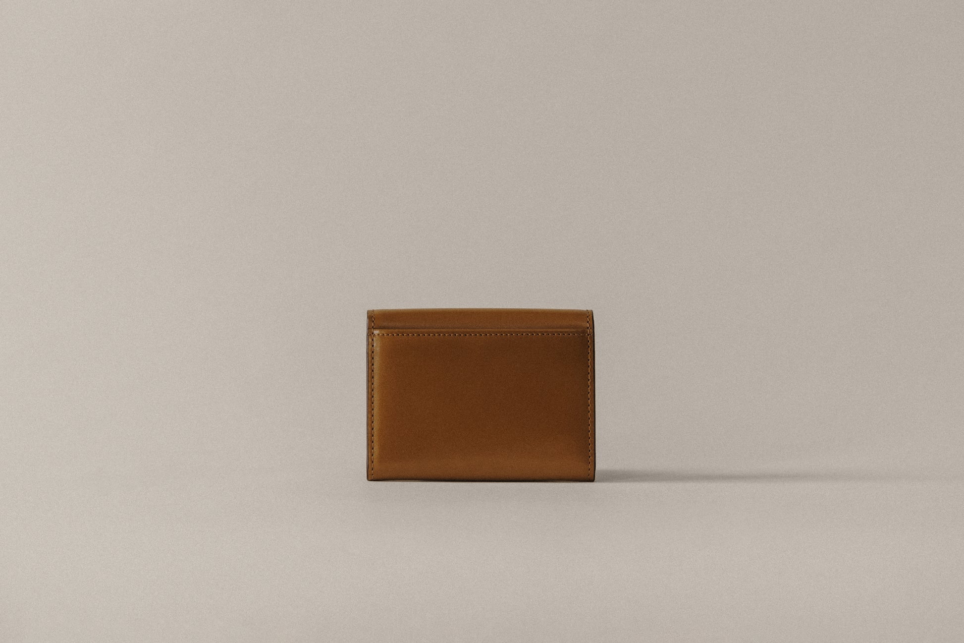 PORTE CARTES LOQUET CARAMEL