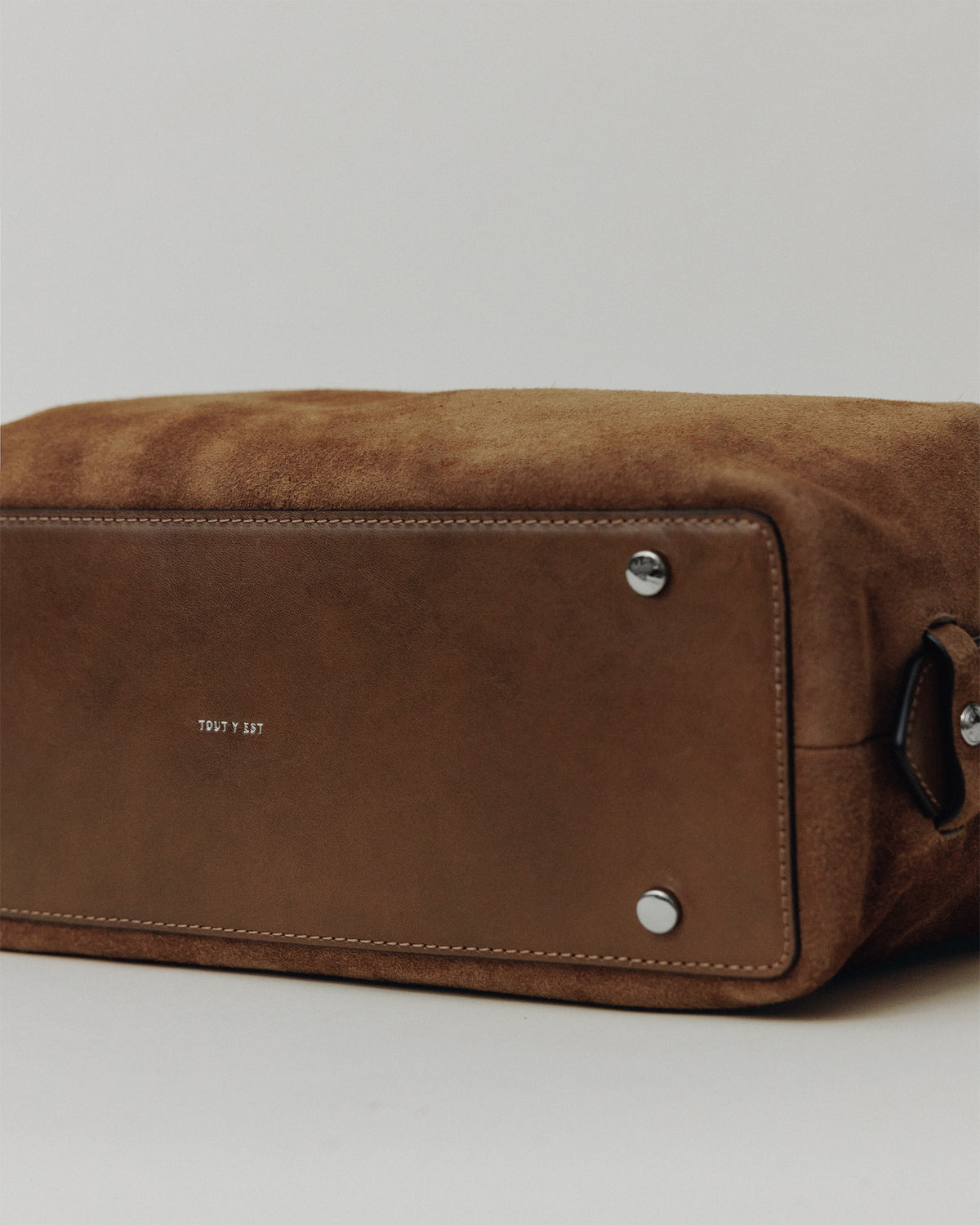 SAC PATTE SMALL SUEDE CAMEL