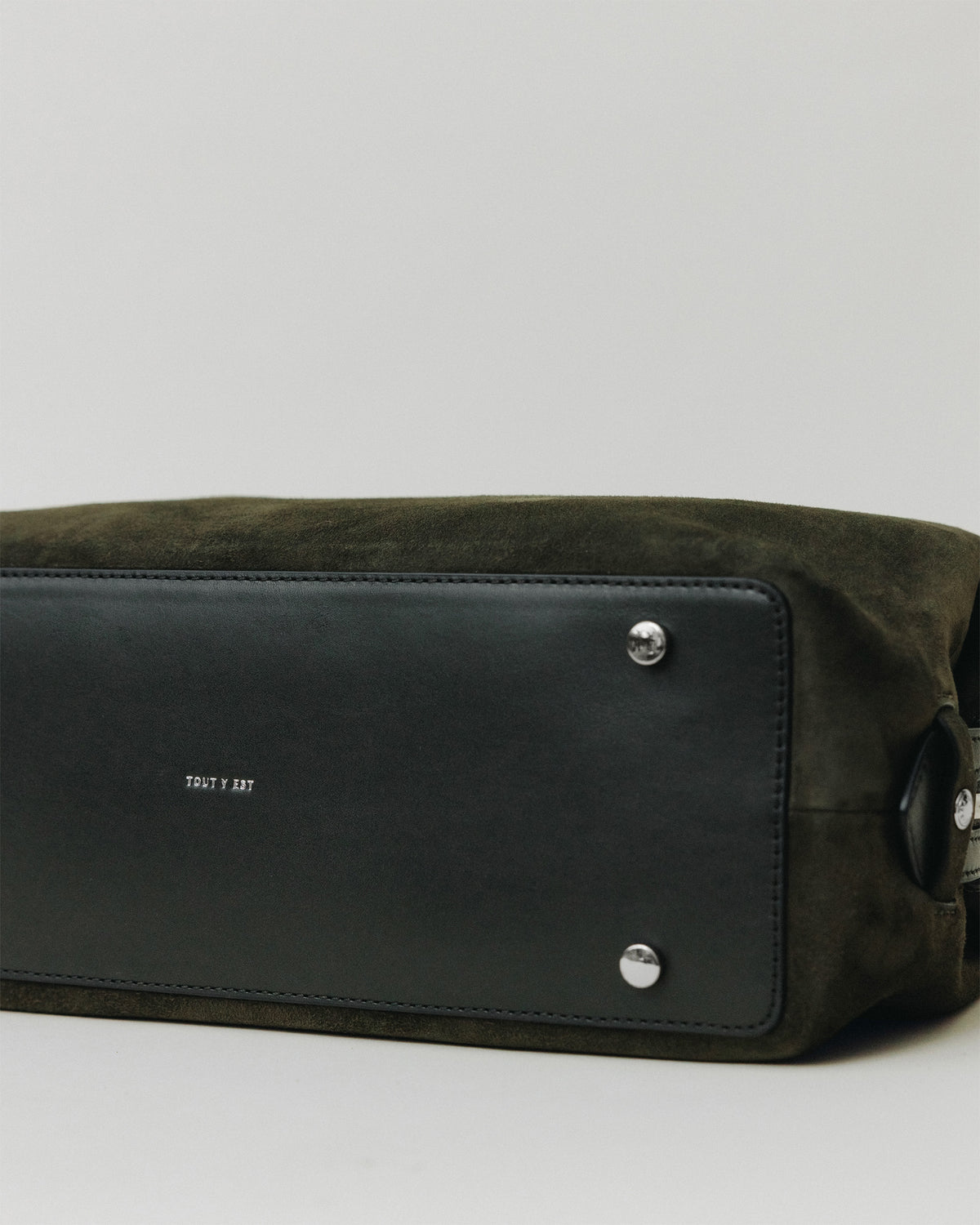 SAC PATTE SMALL SUEDE KHAKI