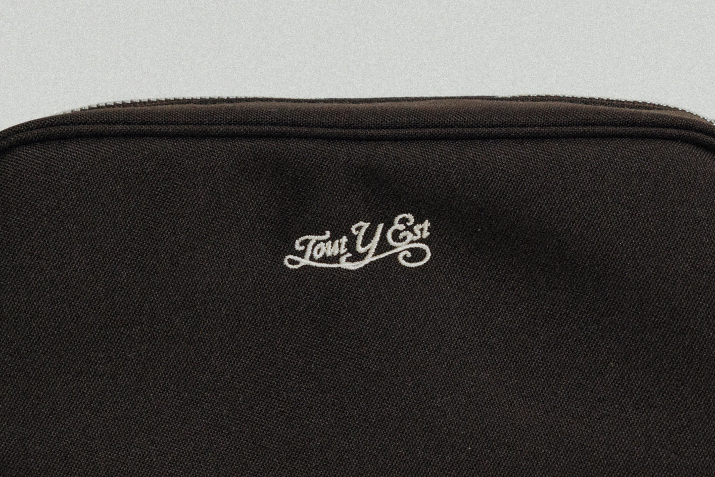 POCHETTE PAVÉ BROWN