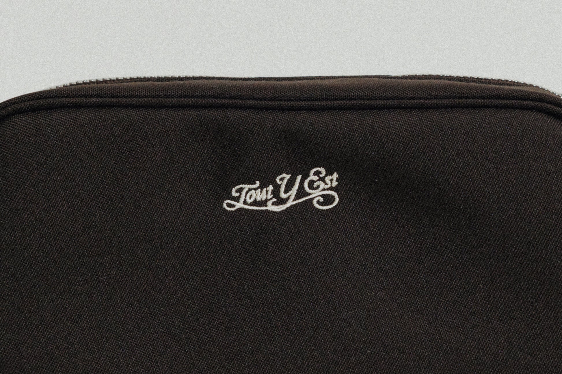 POCHETTE PAVÉ BROWN