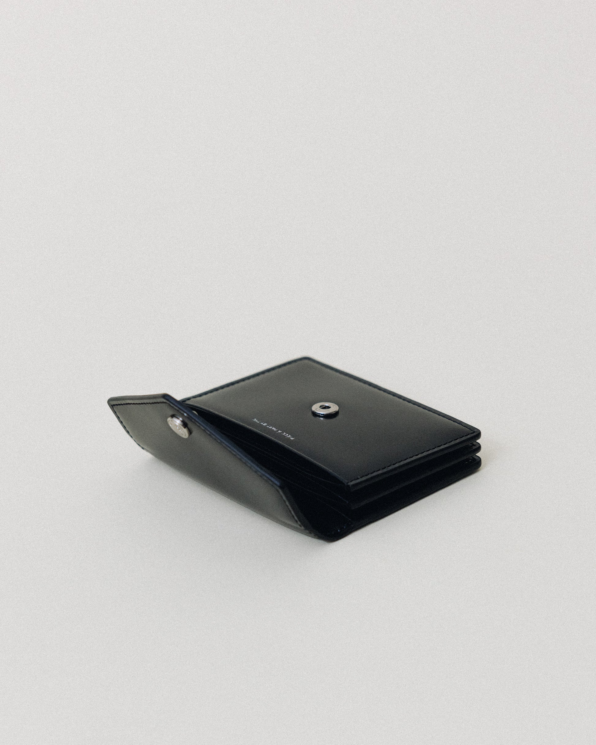 PORTE CARTES SNAP BLACK
