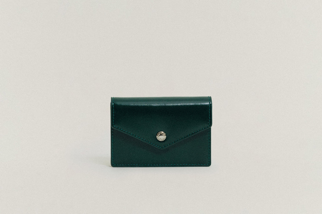 PORTE CARTES SNAP GREEN