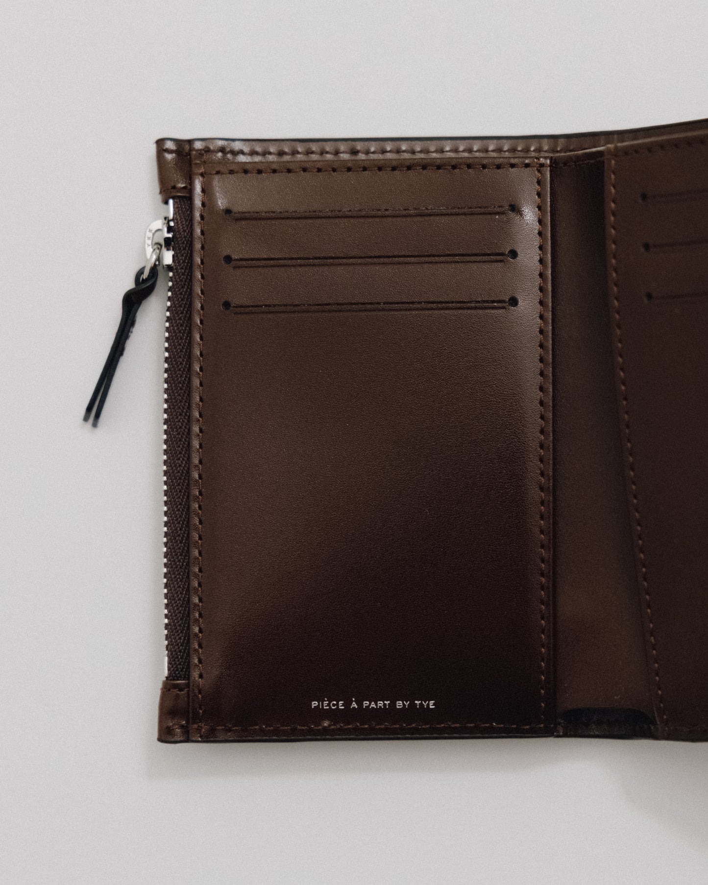 PORTEFEUILLE SNAP BROWN