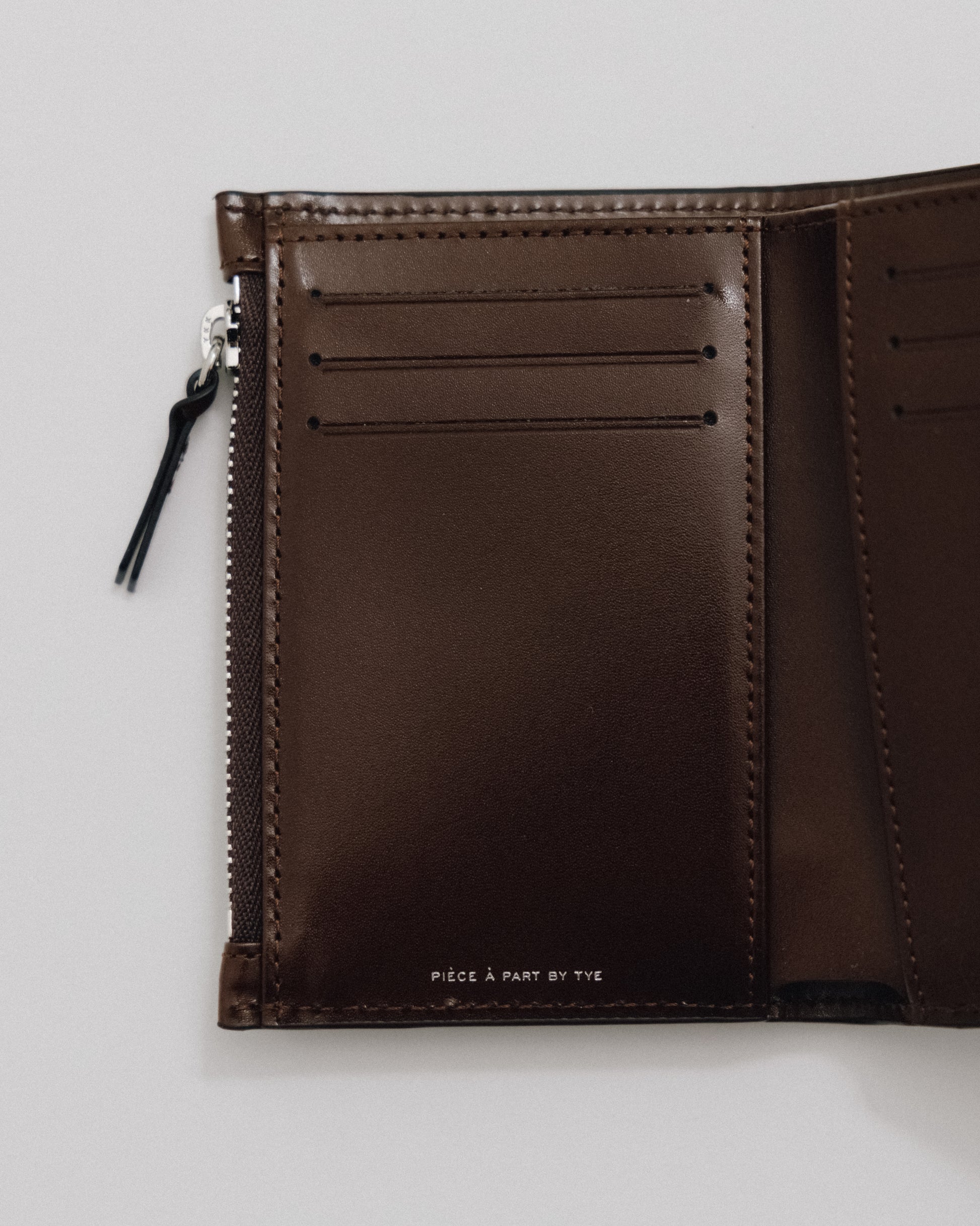 PORTEFEUILLE SNAP BROWN