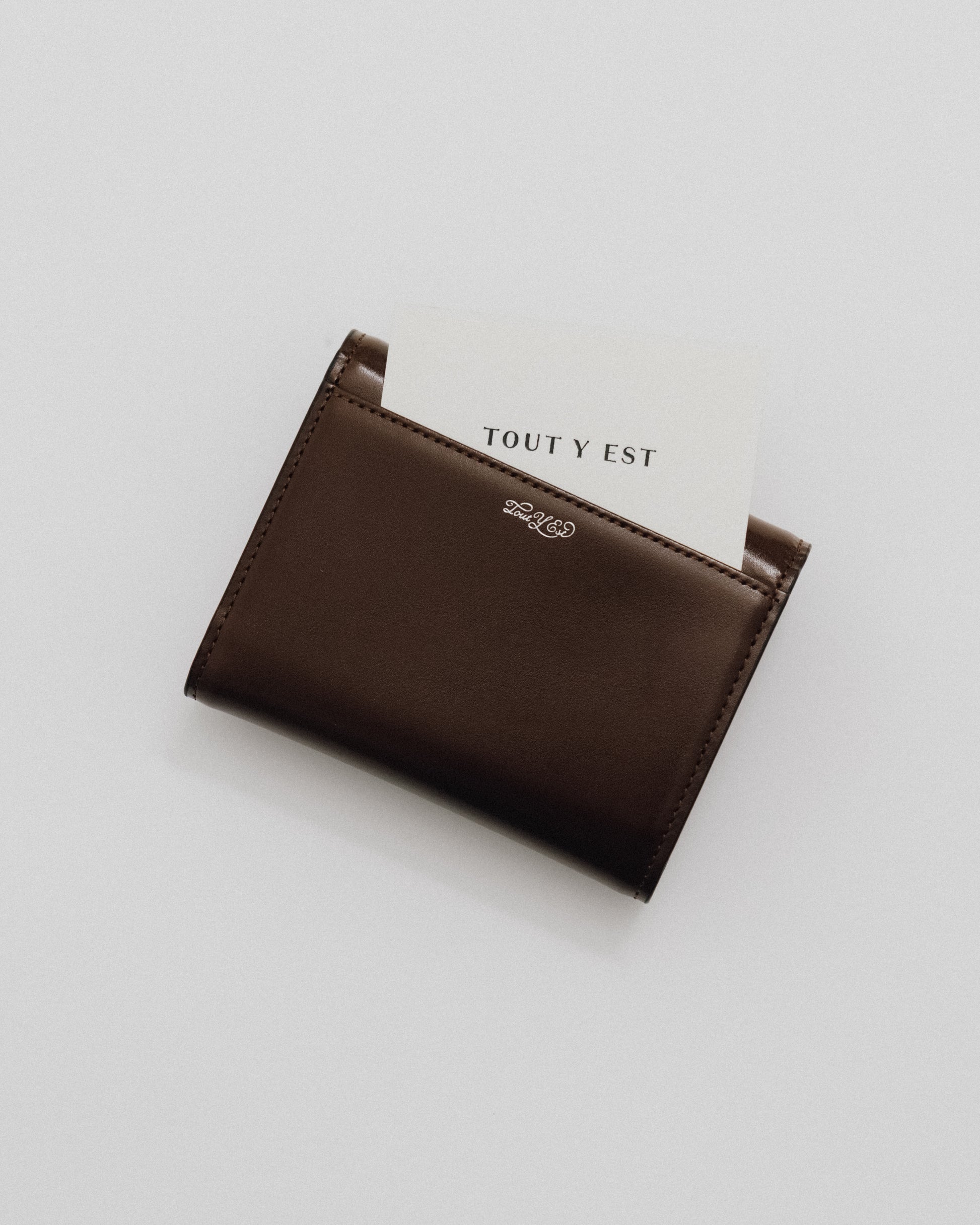 PORTEFEUILLE SNAP BROWN