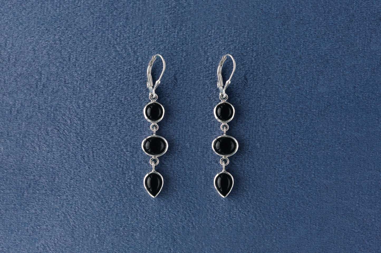 EARRINGS TRIO NOIR