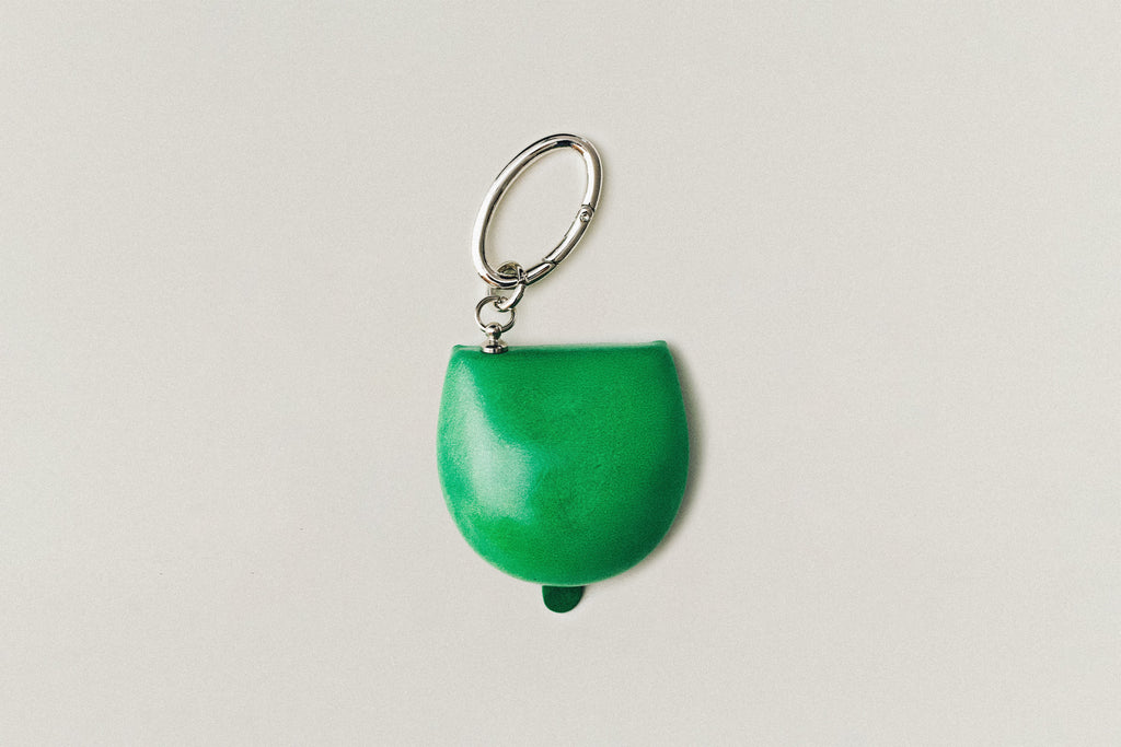 PORTE MONNAIES FLORENCE LIGHT GREEN