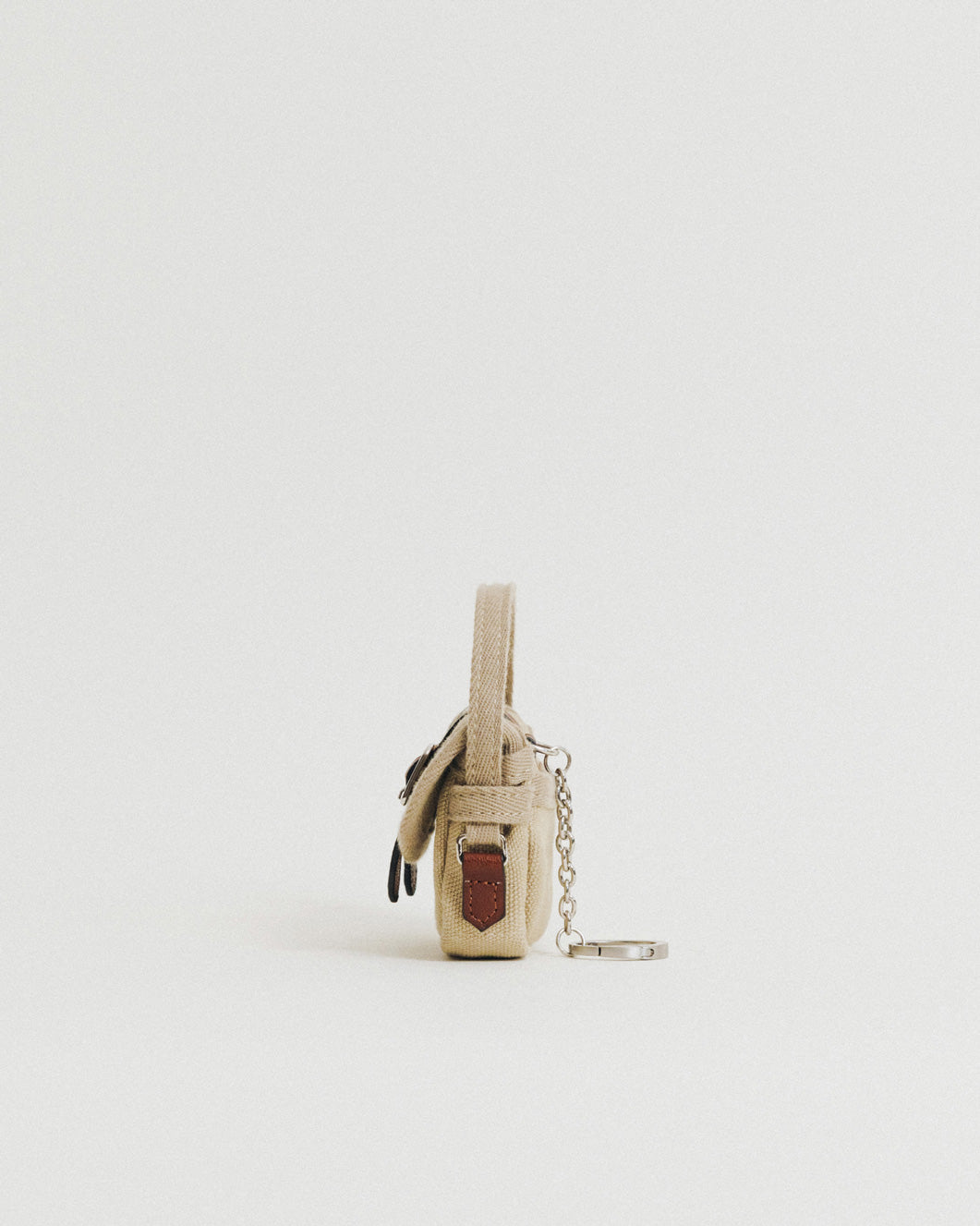 PORTE CLÉS BOUT BEIGE