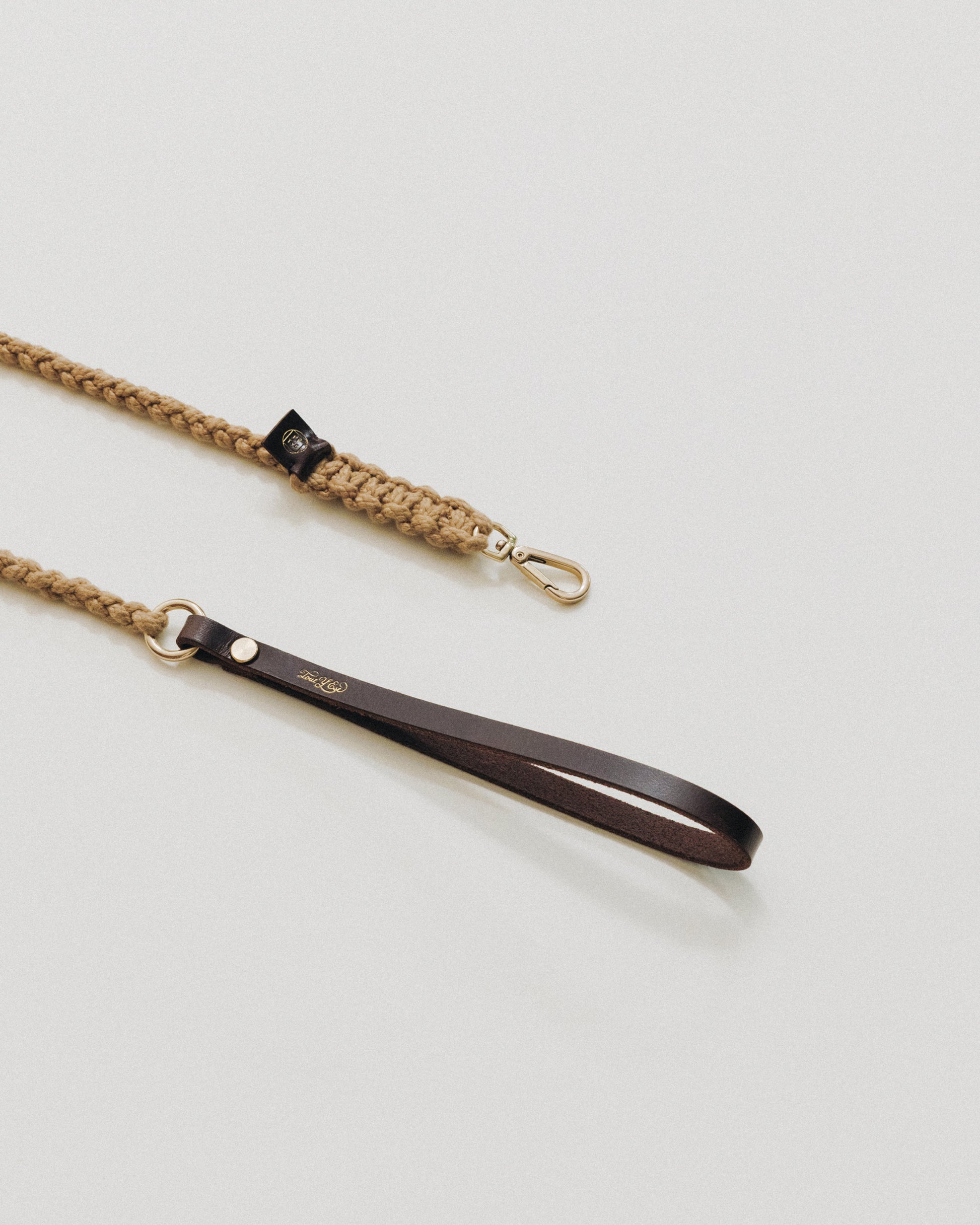 COMPAGNON LEASH BEIGE