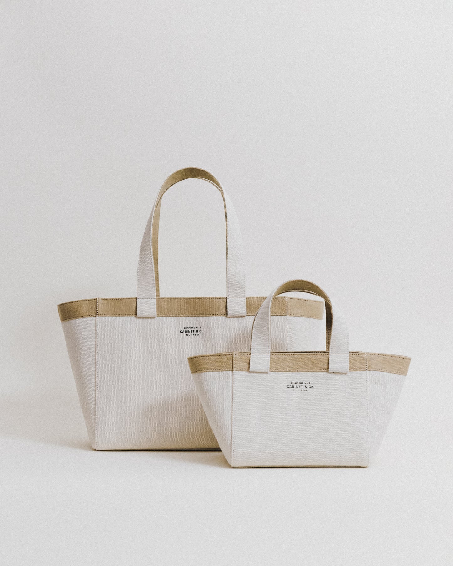 CABINET&CO. TOTE LARGE BEIGE