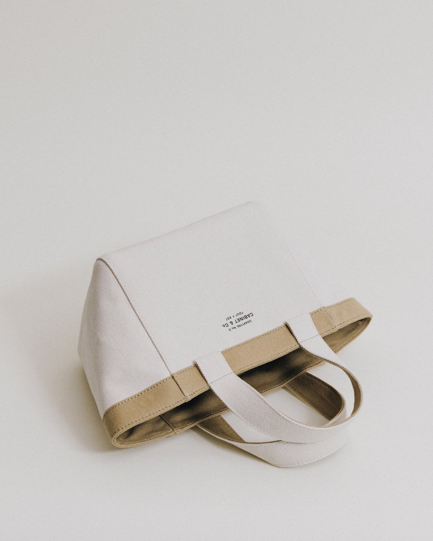 CABINET&CO. TOTE SMALL BEIGE