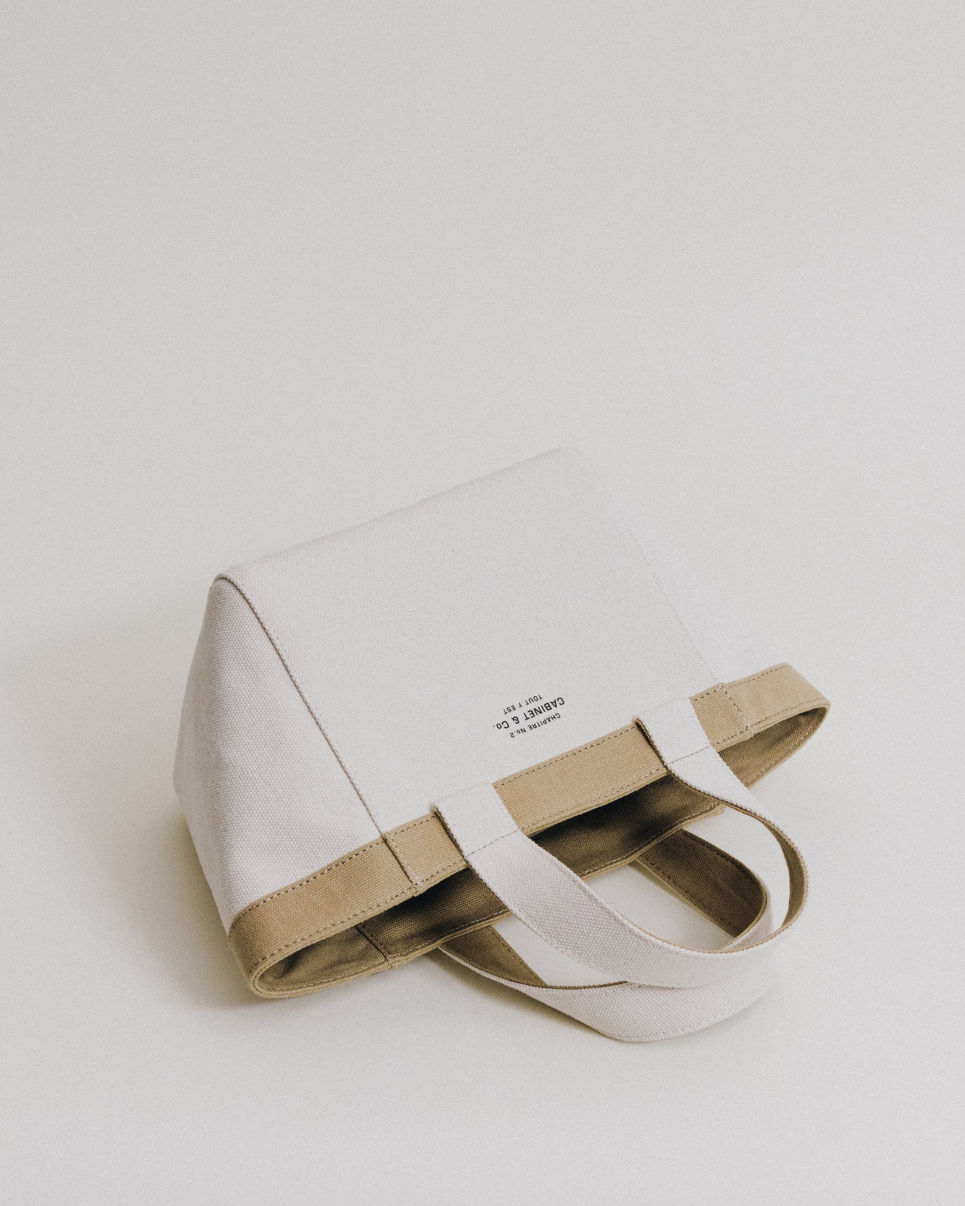CABINET&CO. TOTE SMALL BEIGE