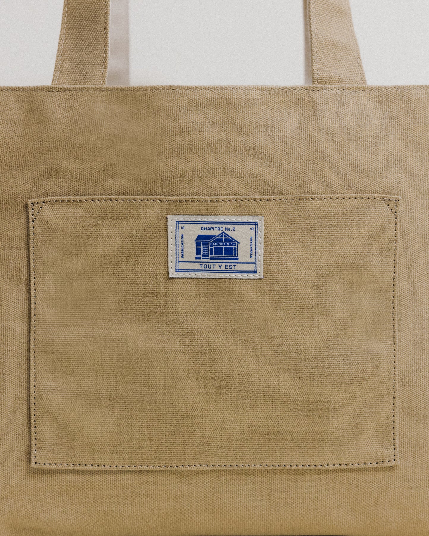 CABINET&CO. TOTE LARGE BEIGE