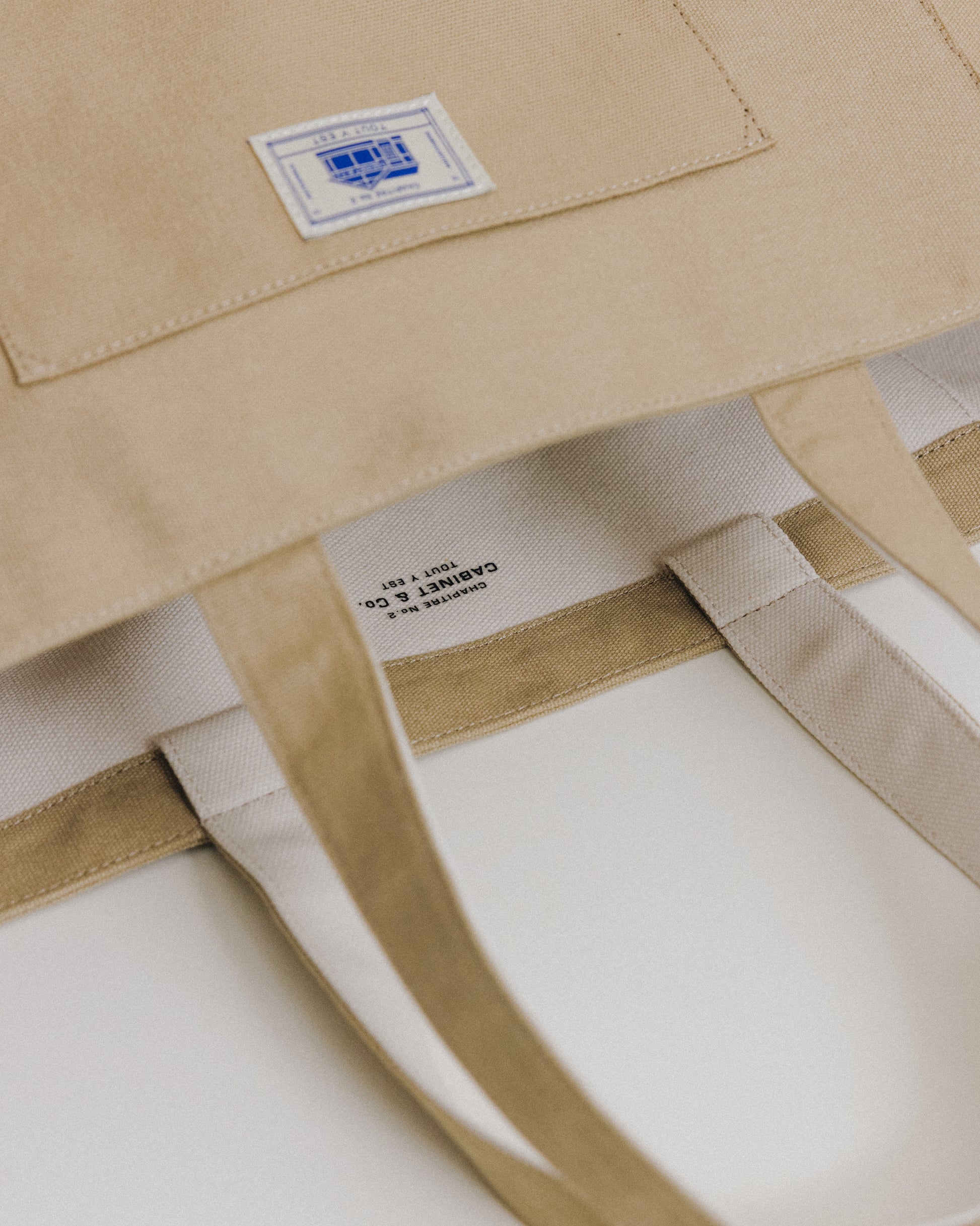 CABINET&CO. TOTE LARGE BEIGE