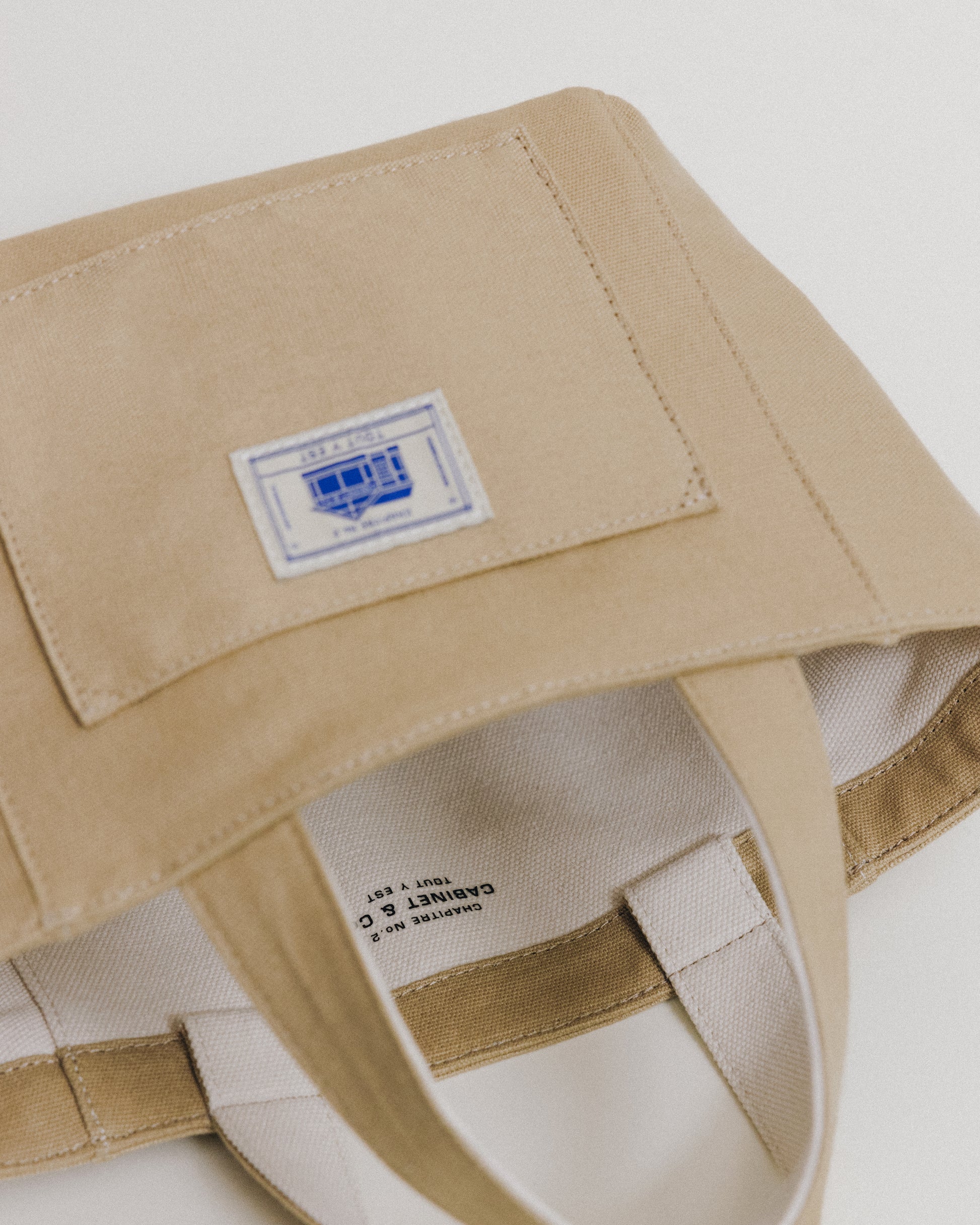 CABINET&CO. TOTE SMALL BEIGE