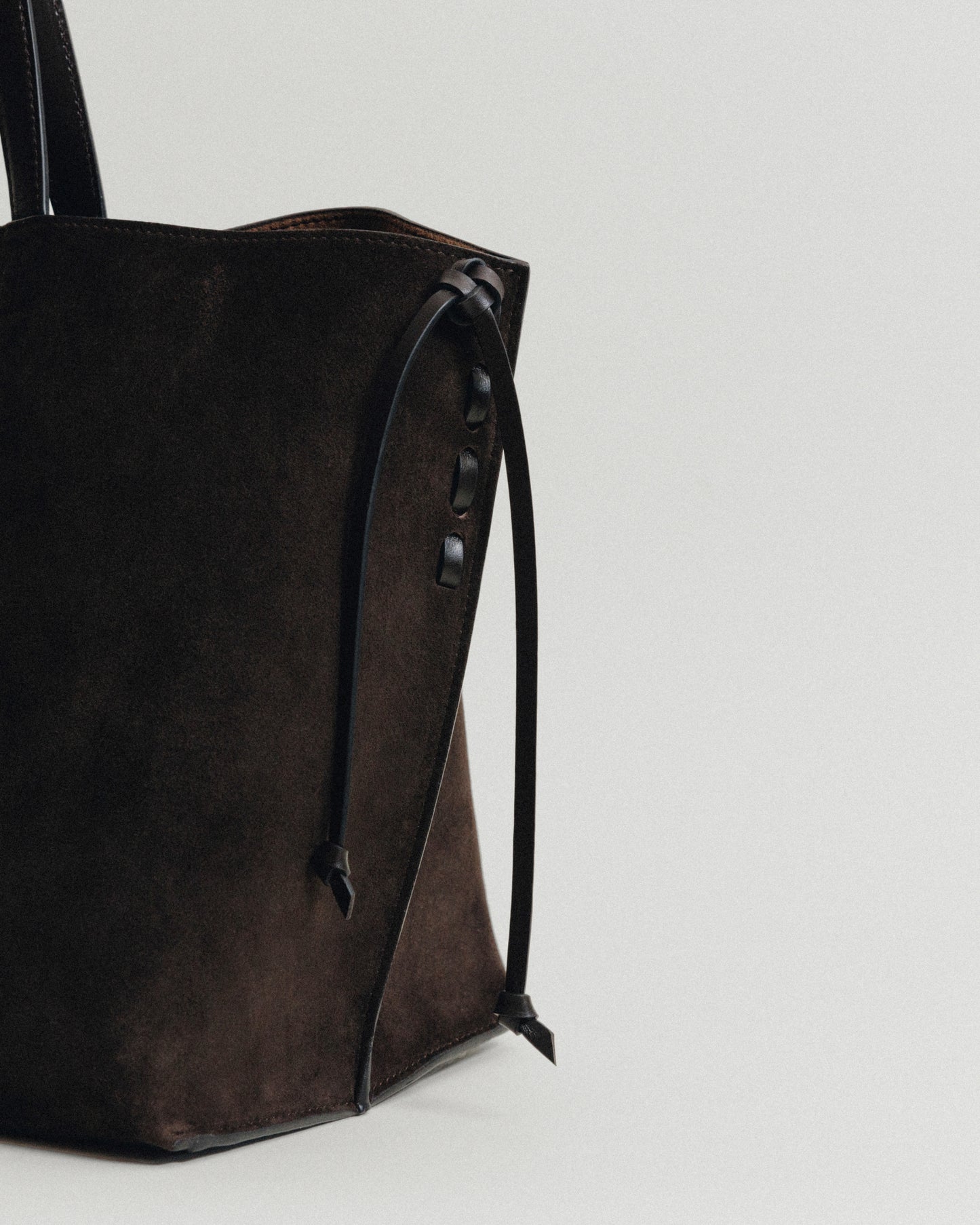 SAC TRESSÉ SUEDE BROWN