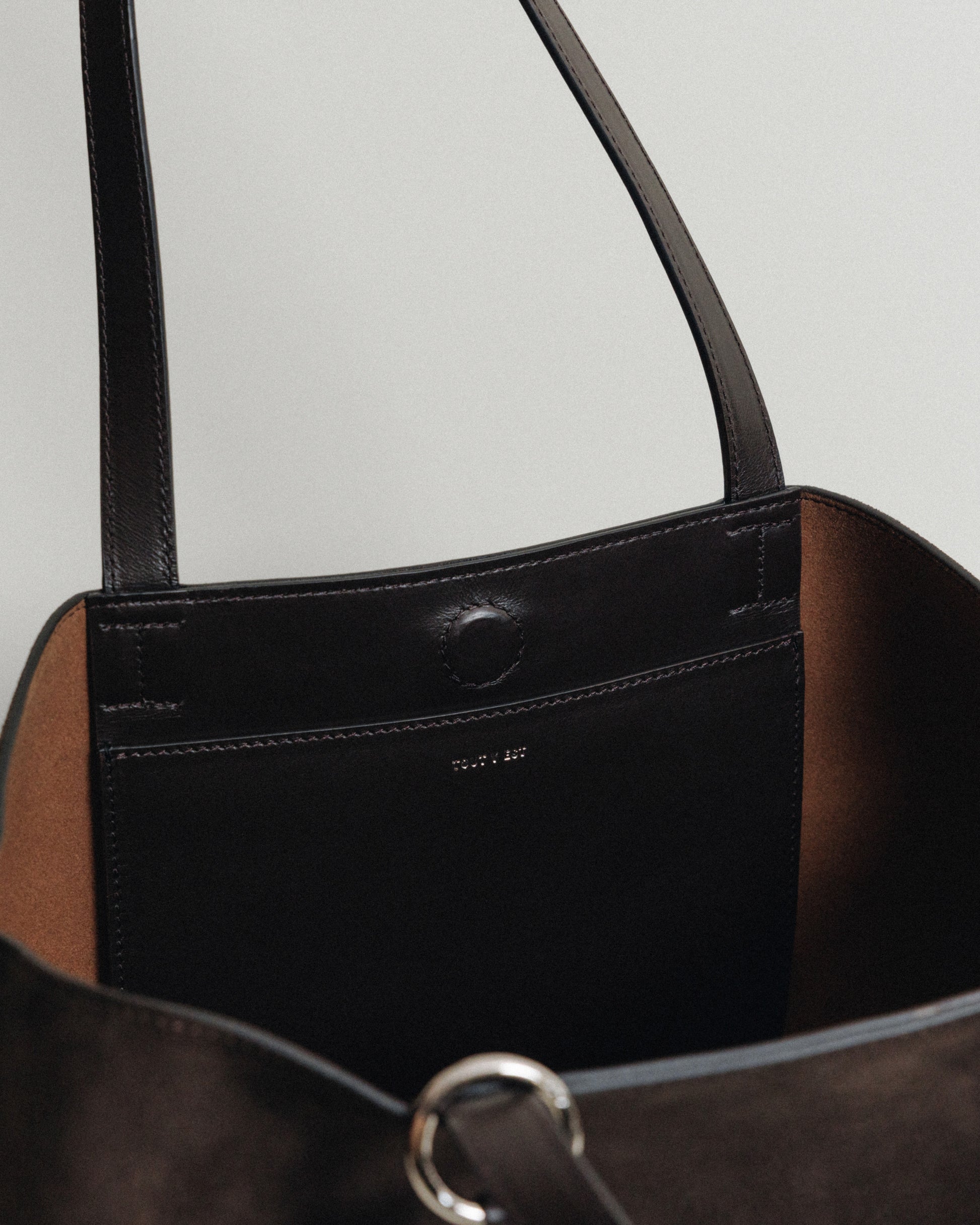 SAC TRESSÉ SUEDE BROWN