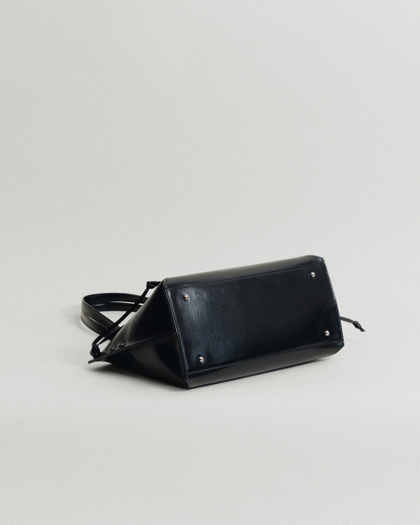 SAC TRESSÉ SMALL BLACK