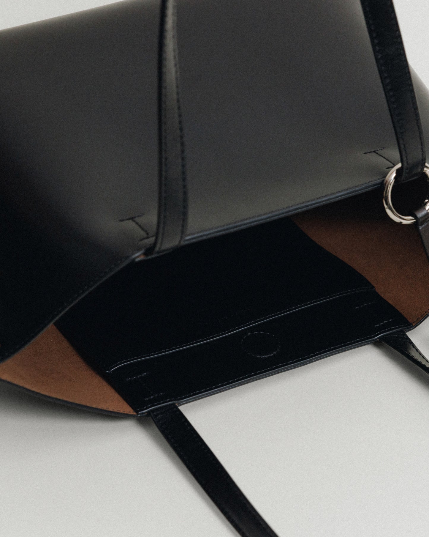 SAC TRESSÉ SMALL BLACK