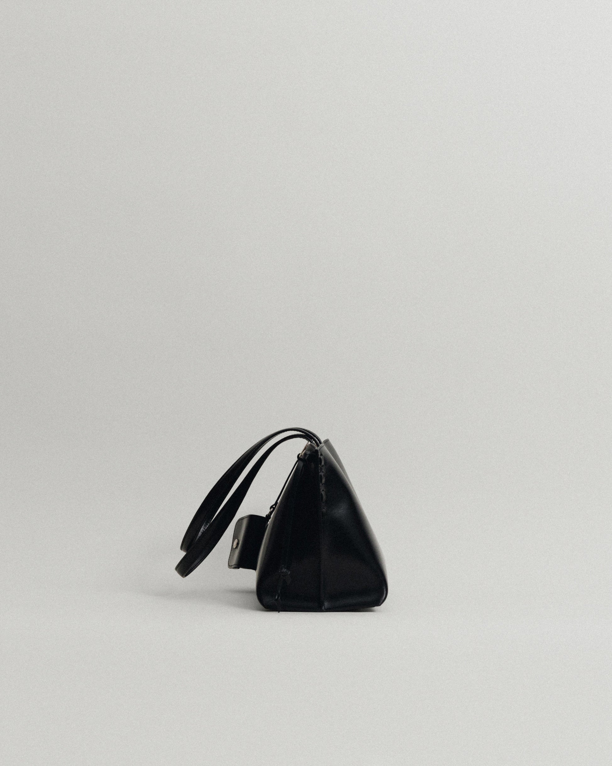 SAC TRESSÉ SMALL BLACK