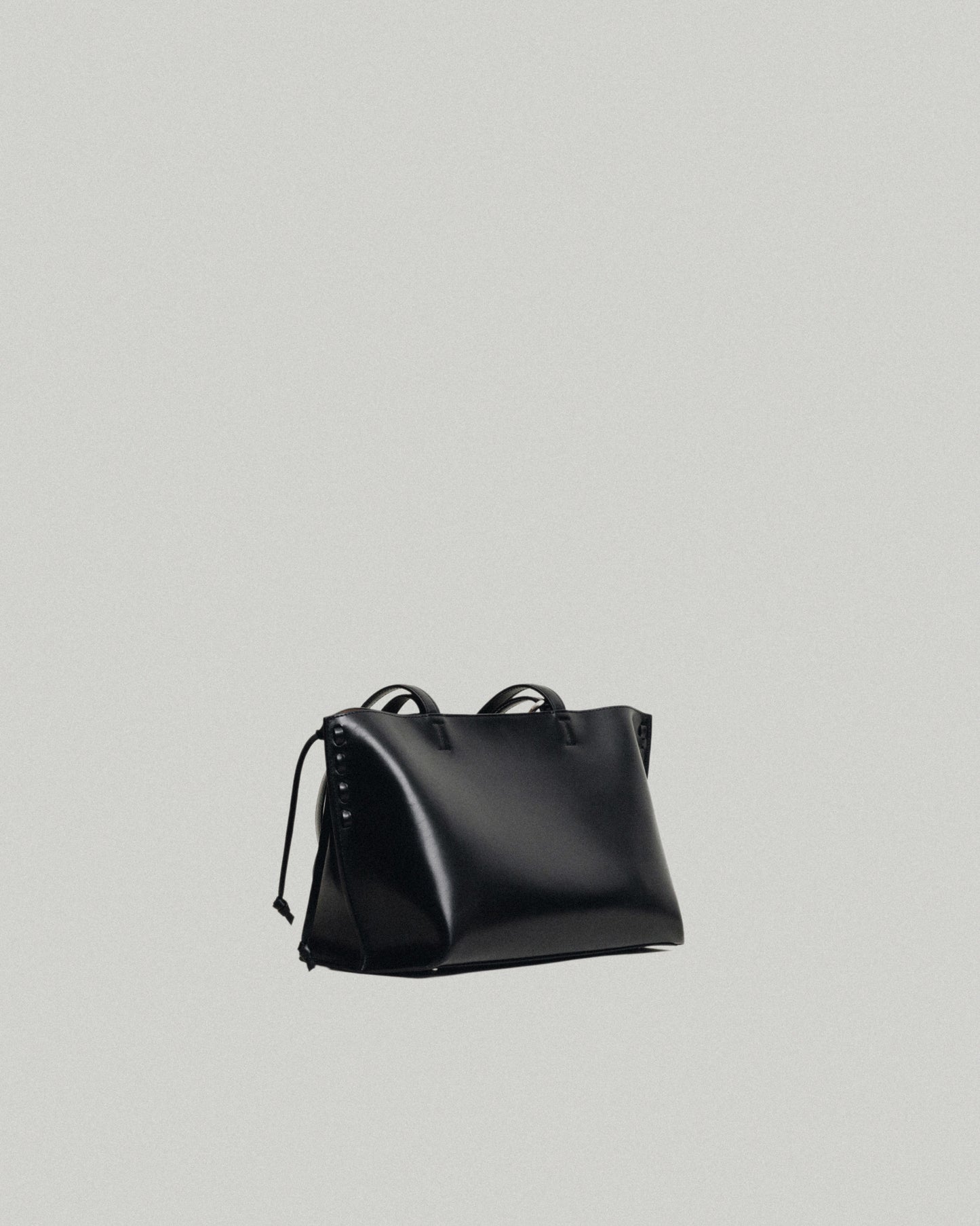 SAC TRESSÉ SMALL BLACK