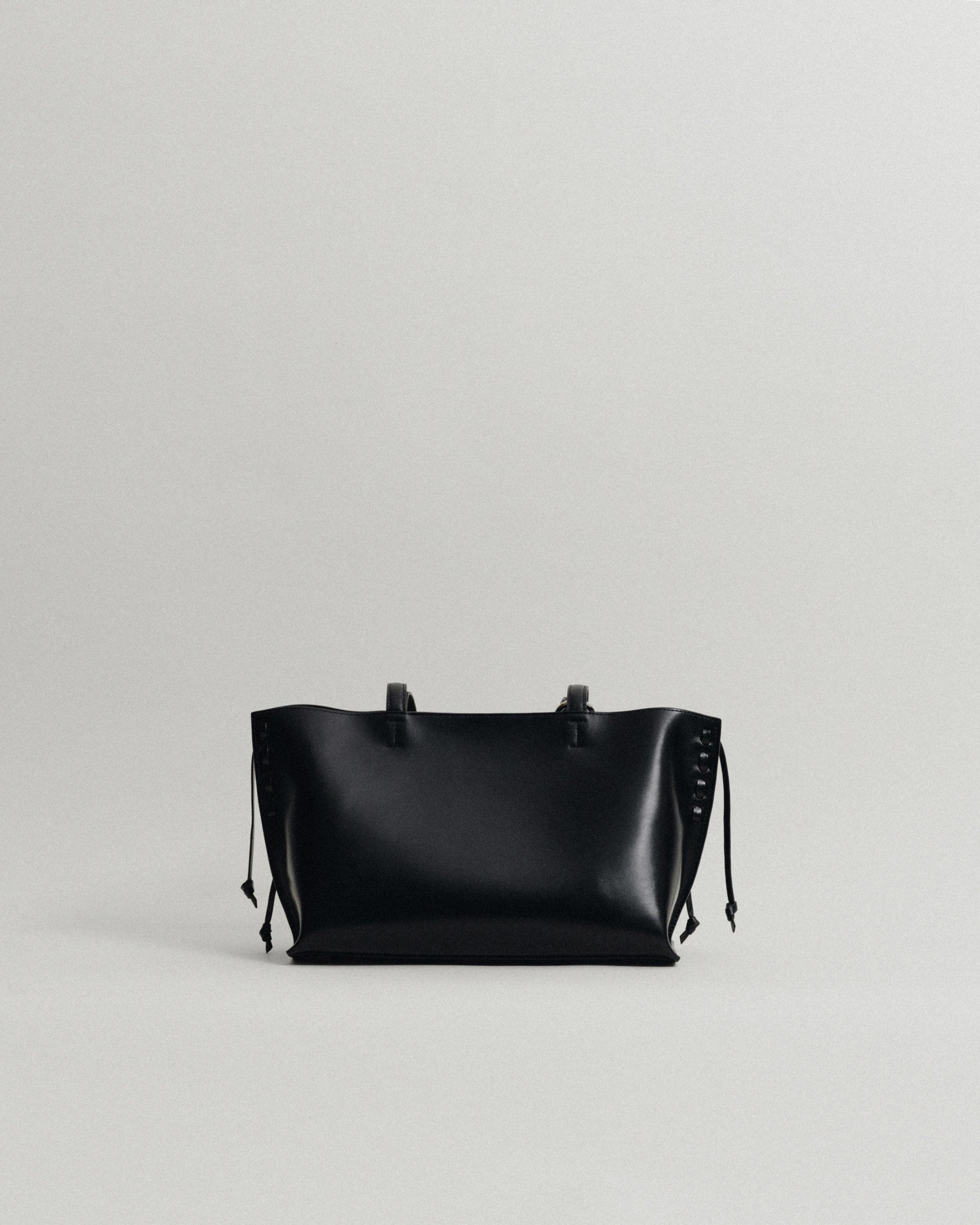 SAC TRESSÉ SMALL BLACK