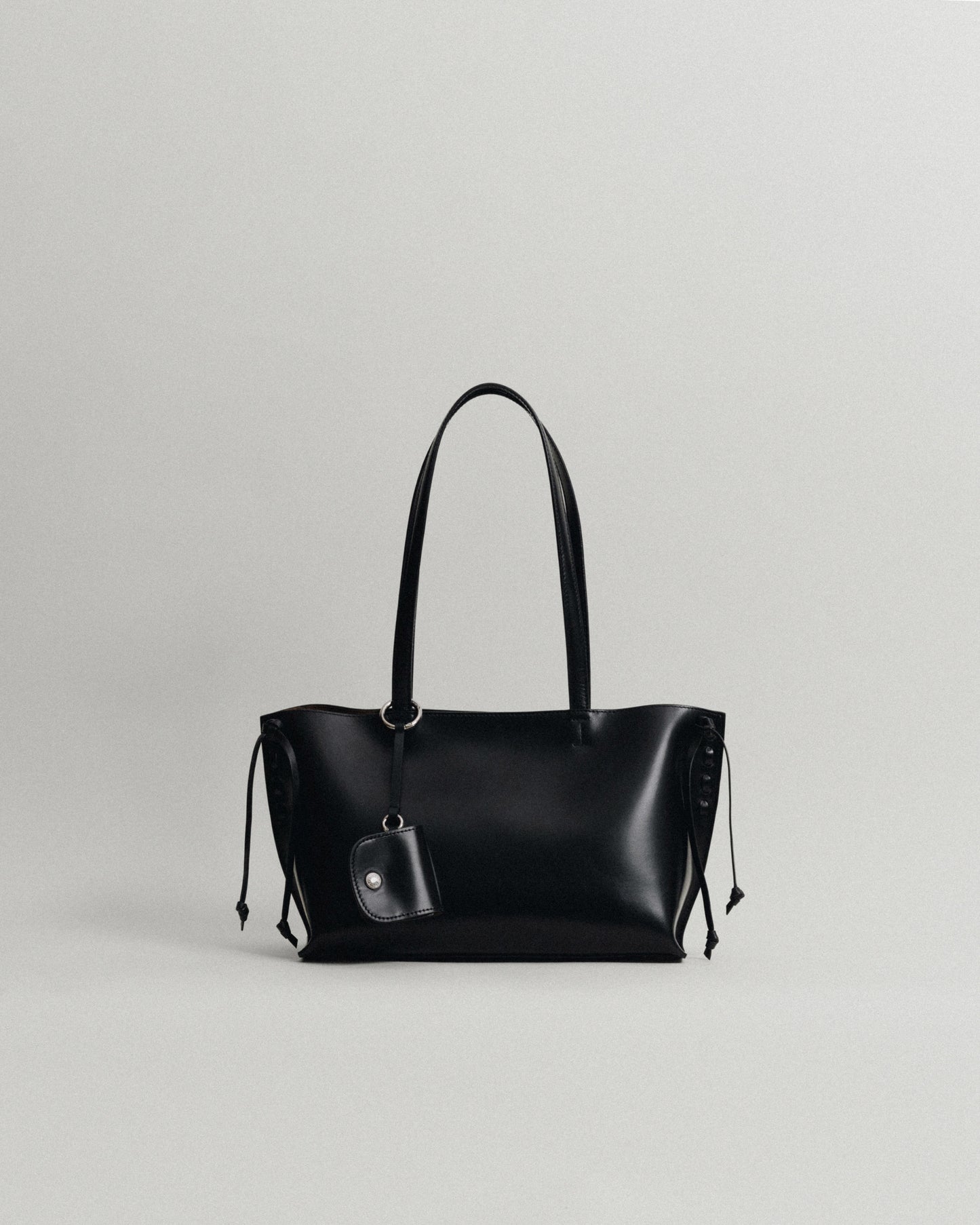 SAC TRESSÉ SMALL BLACK